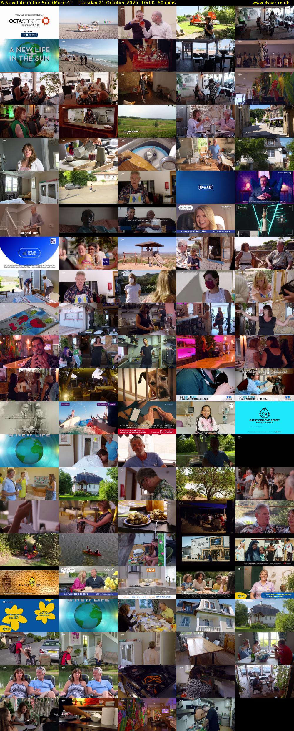 A New Life in the Sun (More 4) Tuesday 21 October 2025 10:00 - 11:00