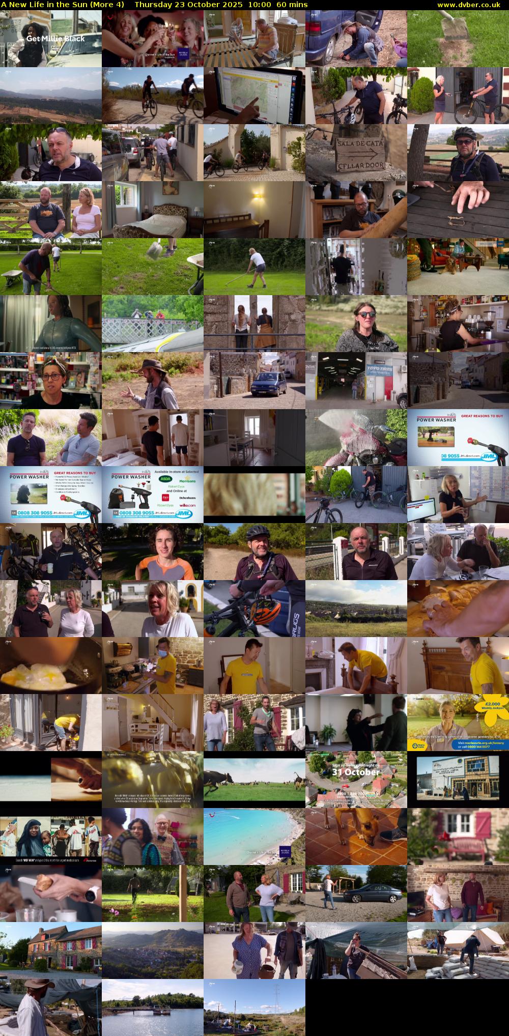 A New Life in the Sun (More 4) Thursday 23 October 2025 10:00 - 11:00