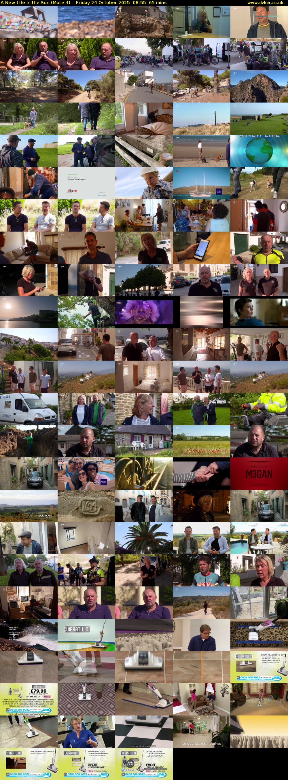 A New Life in the Sun (More 4) Friday 24 October 2025 08:55 - 10:00