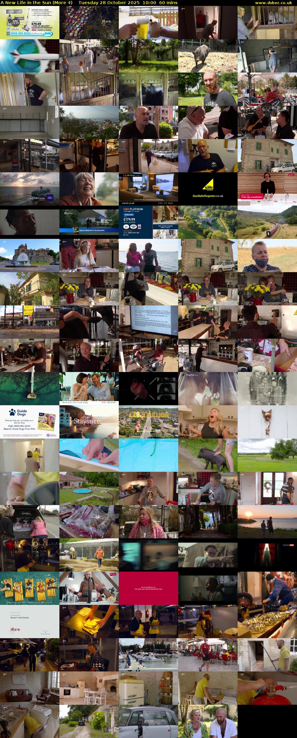 A New Life in the Sun (More 4) Tuesday 28 October 2025 10:00 - 11:00