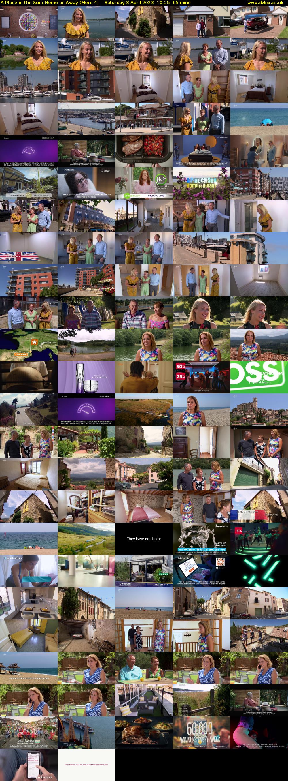 A Place in the Sun: Home or Away (More 4) Saturday 8 April 2023 10:25 - 11:30