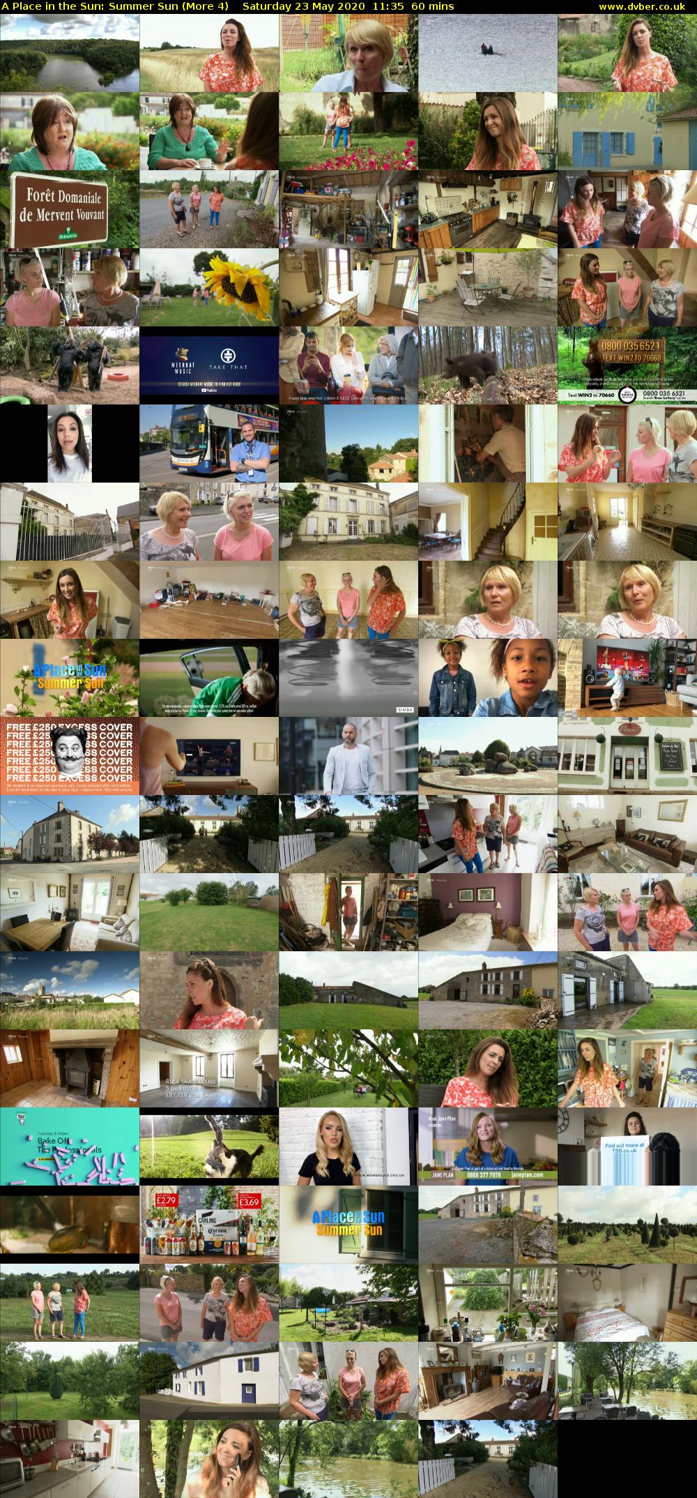 A Place in the Sun: Summer Sun (More 4) Saturday 23 May 2020 11:35 - 12:35