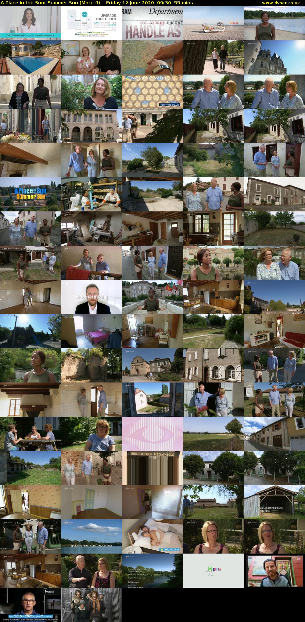 A Place in the Sun: Summer Sun (More 4) Friday 12 June 2020 09:30 - 10:25