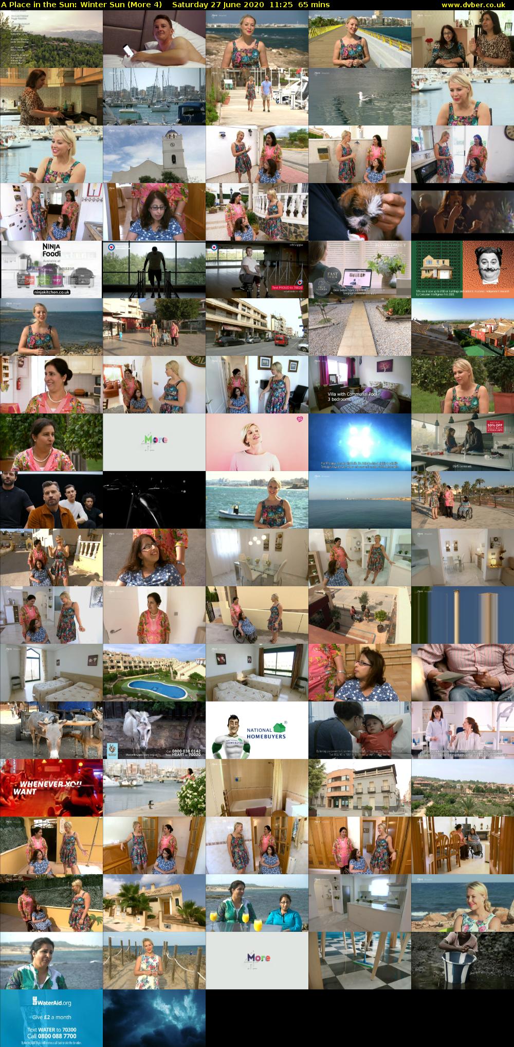 A Place in the Sun: Winter Sun (More 4) Saturday 27 June 2020 11:25 - 12:30