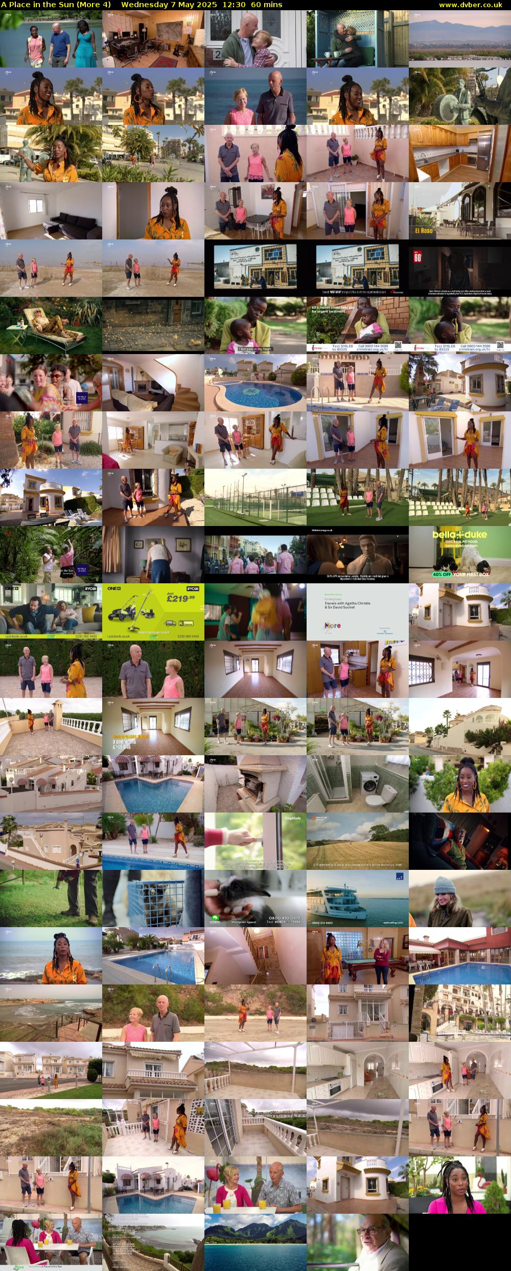 A Place in the Sun (More 4) Wednesday 7 May 2025 12:30 - 13:30