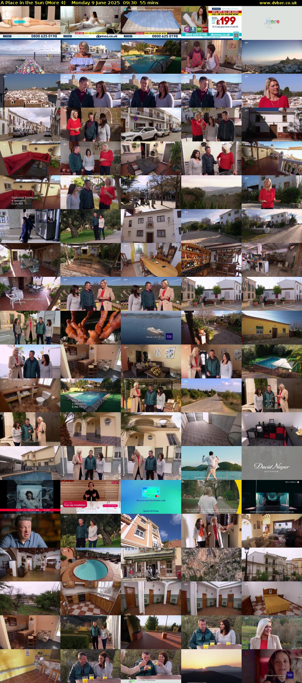 A Place in the Sun (More 4) Monday 9 June 2025 09:30 - 10:25