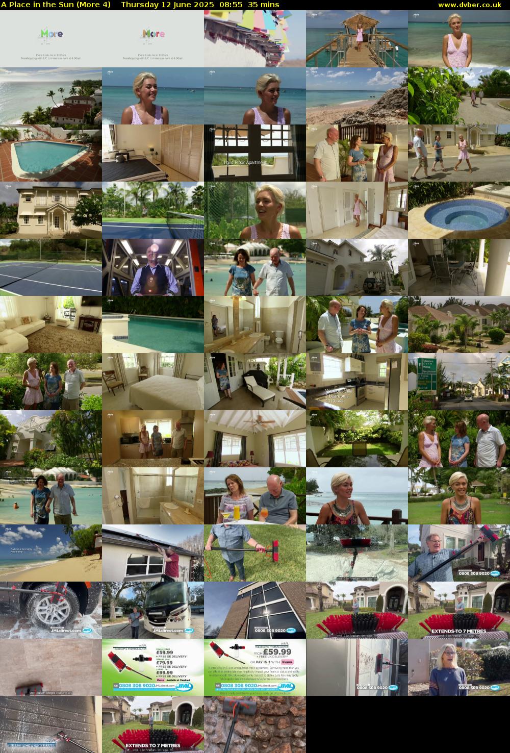 A Place in the Sun (More 4) Thursday 12 June 2025 08:55 - 09:30