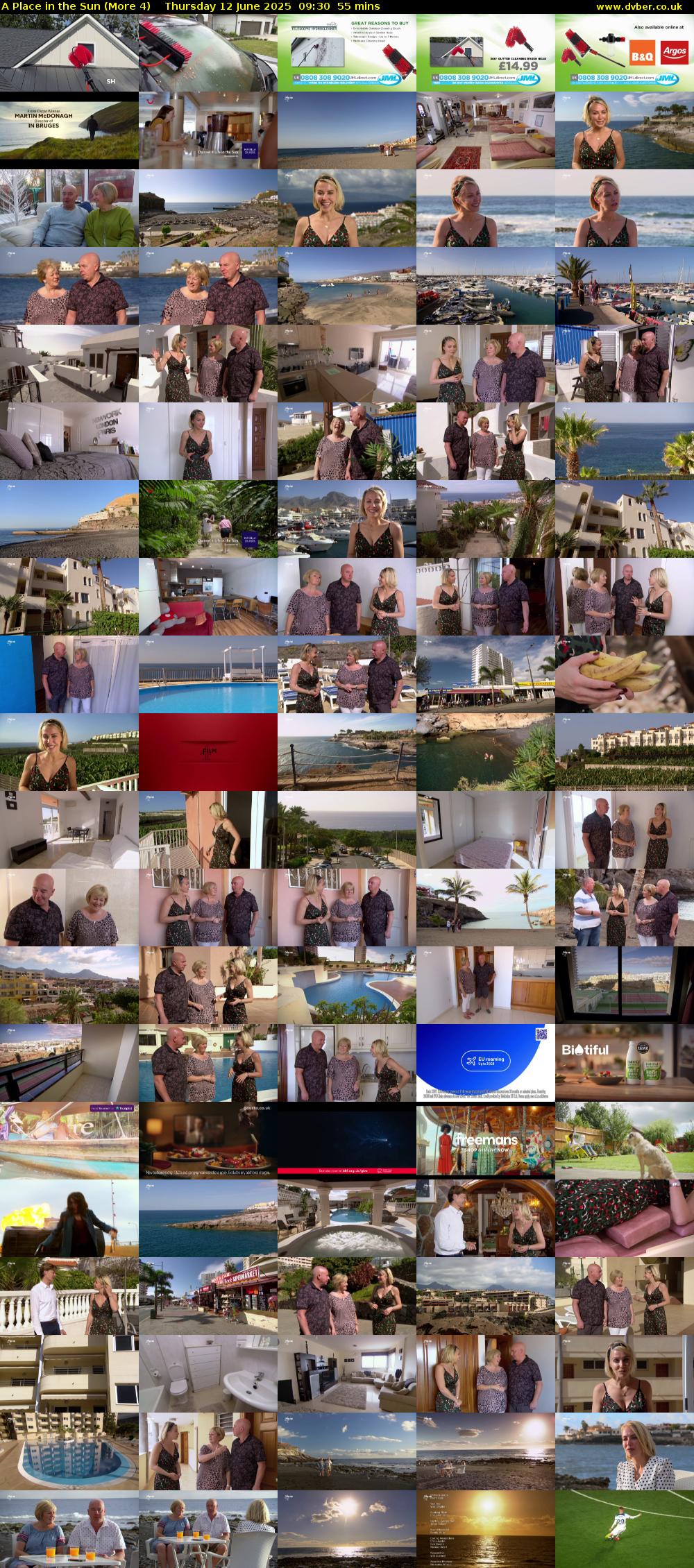 A Place in the Sun (More 4) Thursday 12 June 2025 09:30 - 10:25