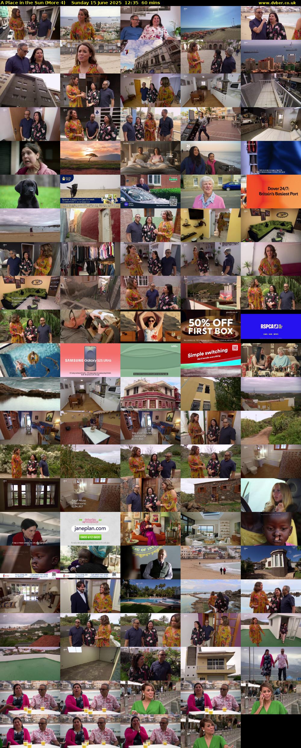 A Place in the Sun (More 4) Sunday 15 June 2025 12:35 - 13:35