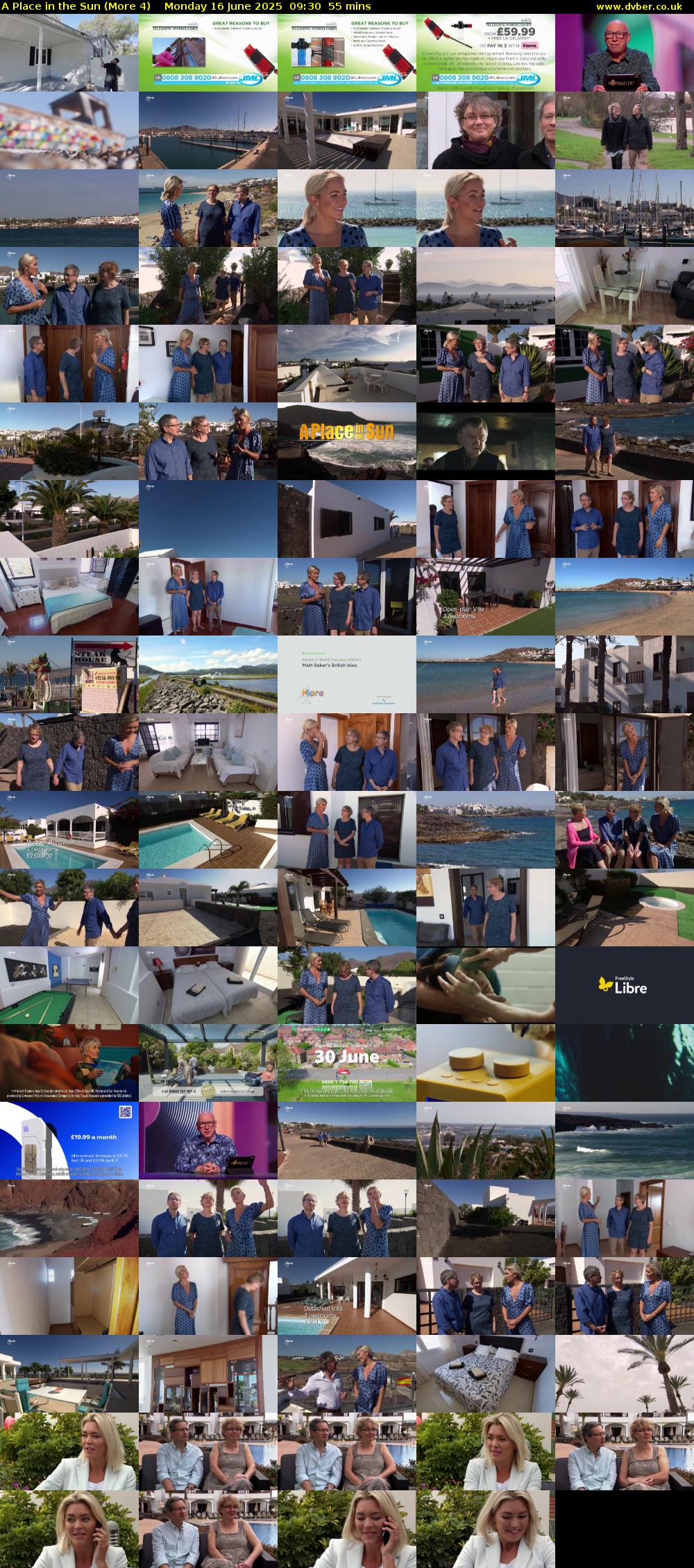 A Place in the Sun (More 4) Monday 16 June 2025 09:30 - 10:25