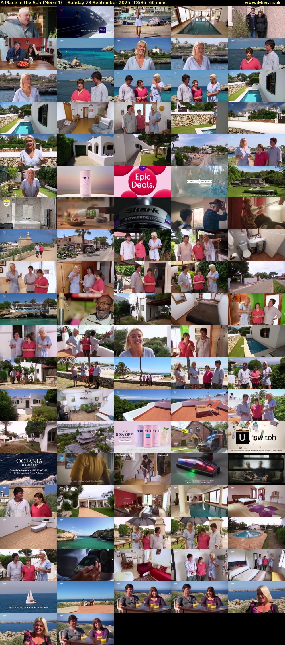 A Place in the Sun (More 4) Sunday 28 September 2025 13:35 - 14:35