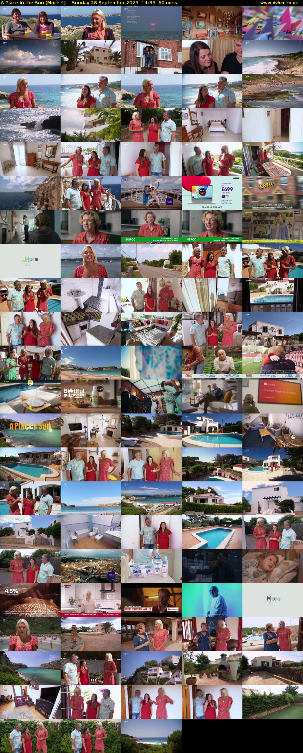 A Place in the Sun (More 4) Sunday 28 September 2025 14:35 - 15:35