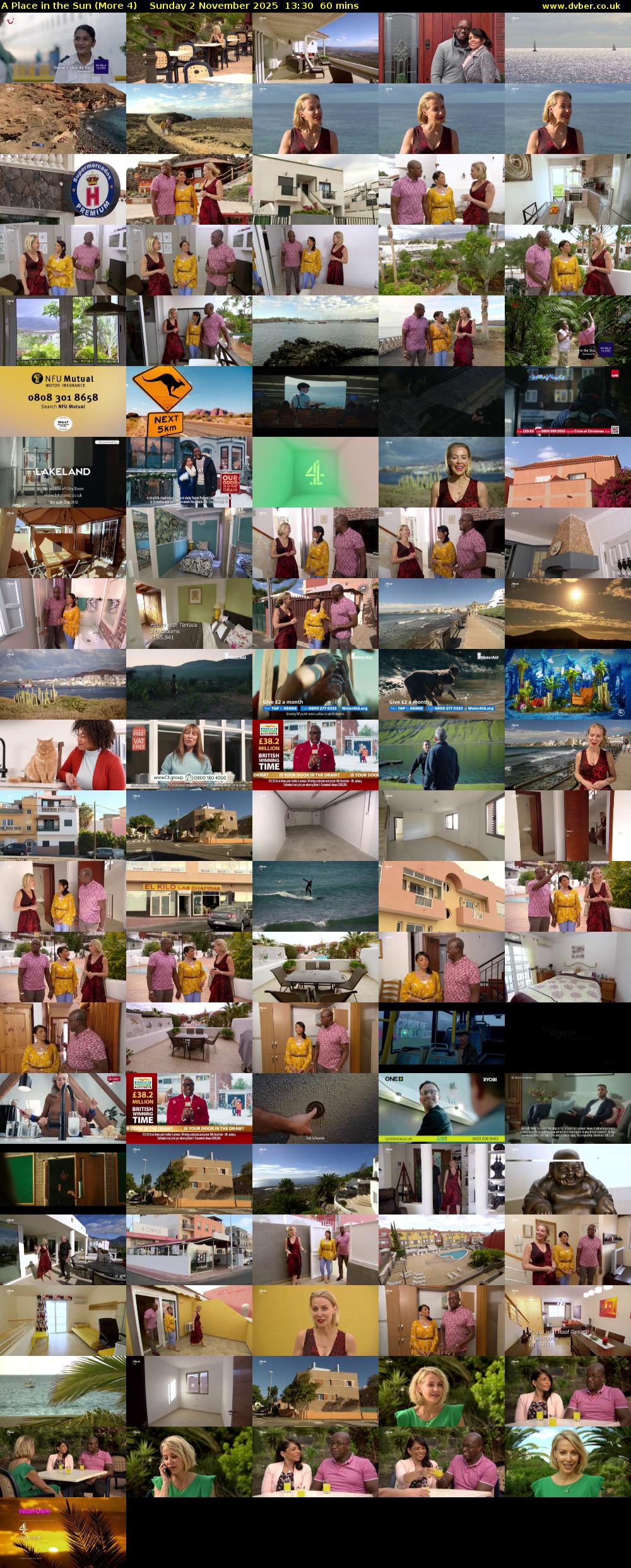 A Place in the Sun (More 4) Sunday 2 November 2025 13:30 - 14:30