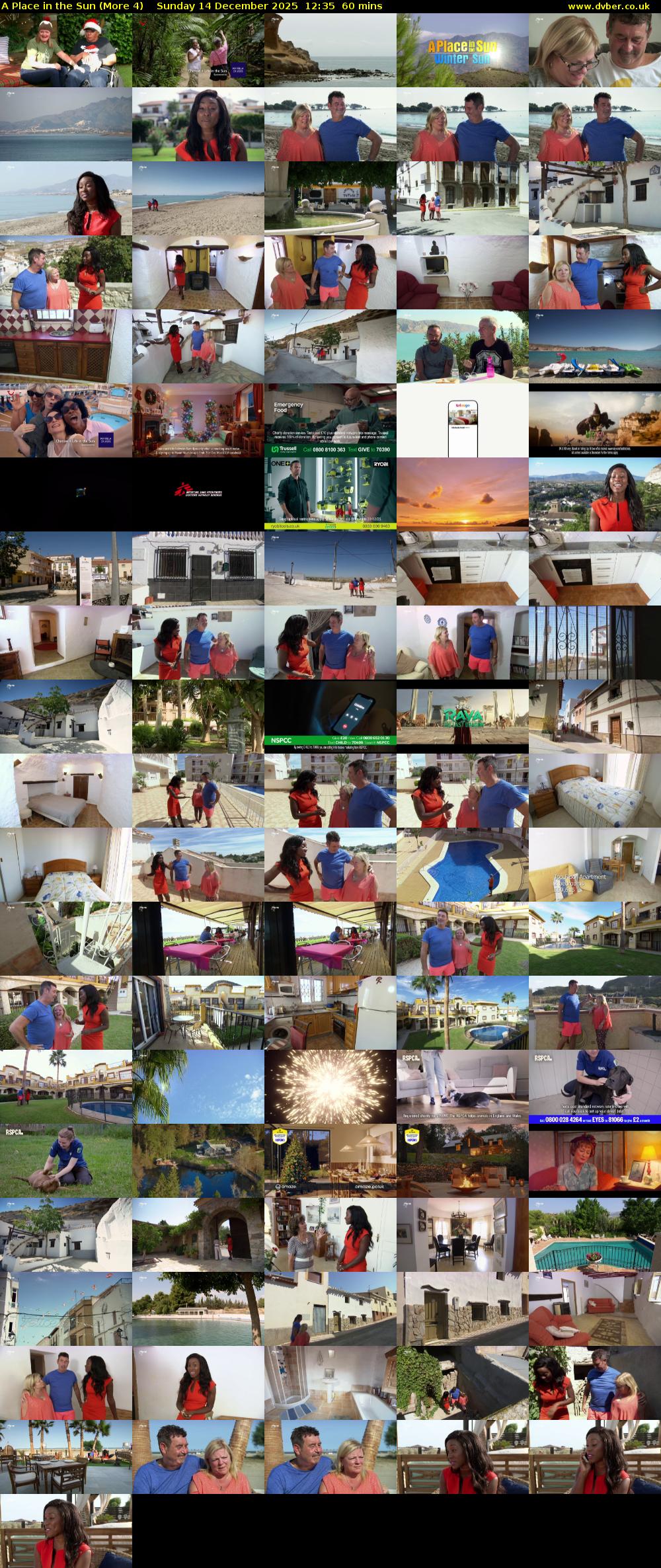 A Place in the Sun (More 4) Sunday 14 December 2025 12:35 - 13:35