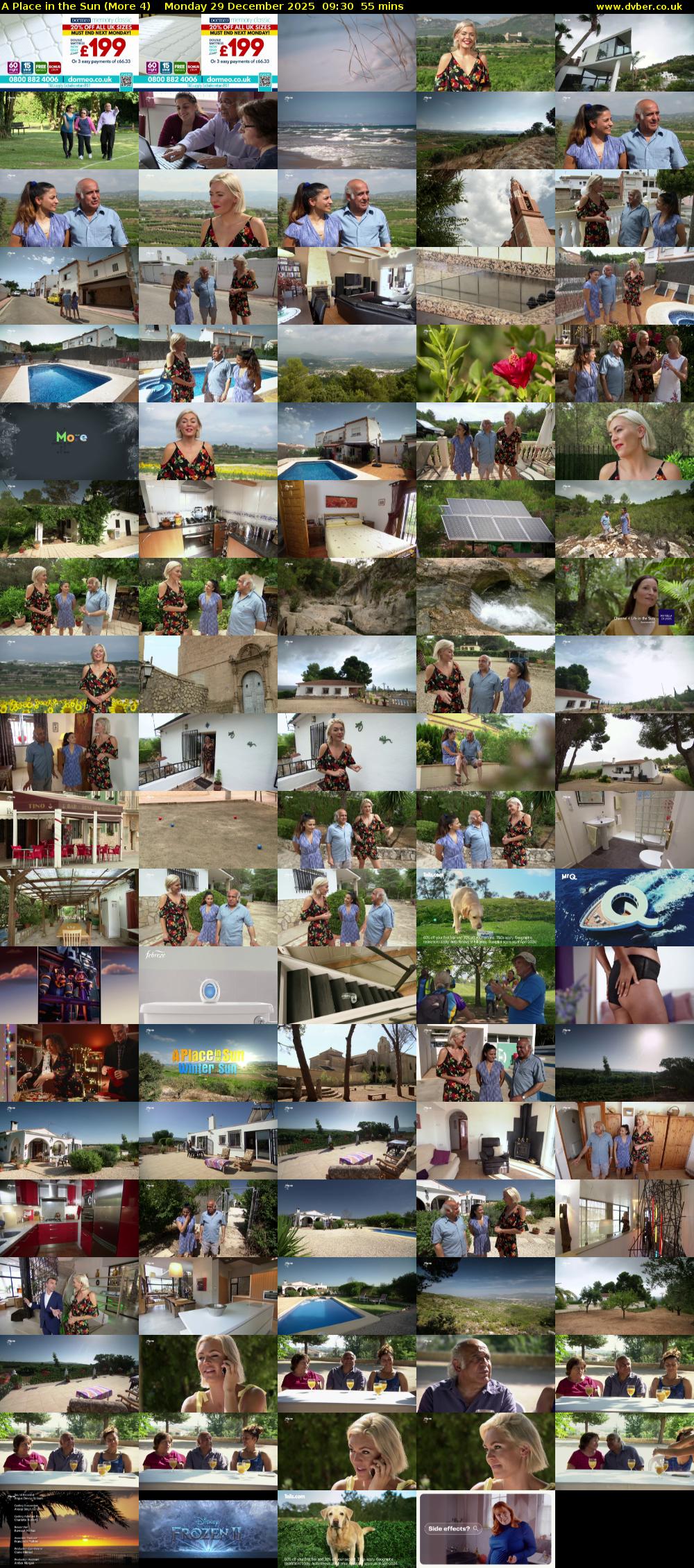 A Place in the Sun (More 4) Monday 29 December 2025 09:30 - 10:25