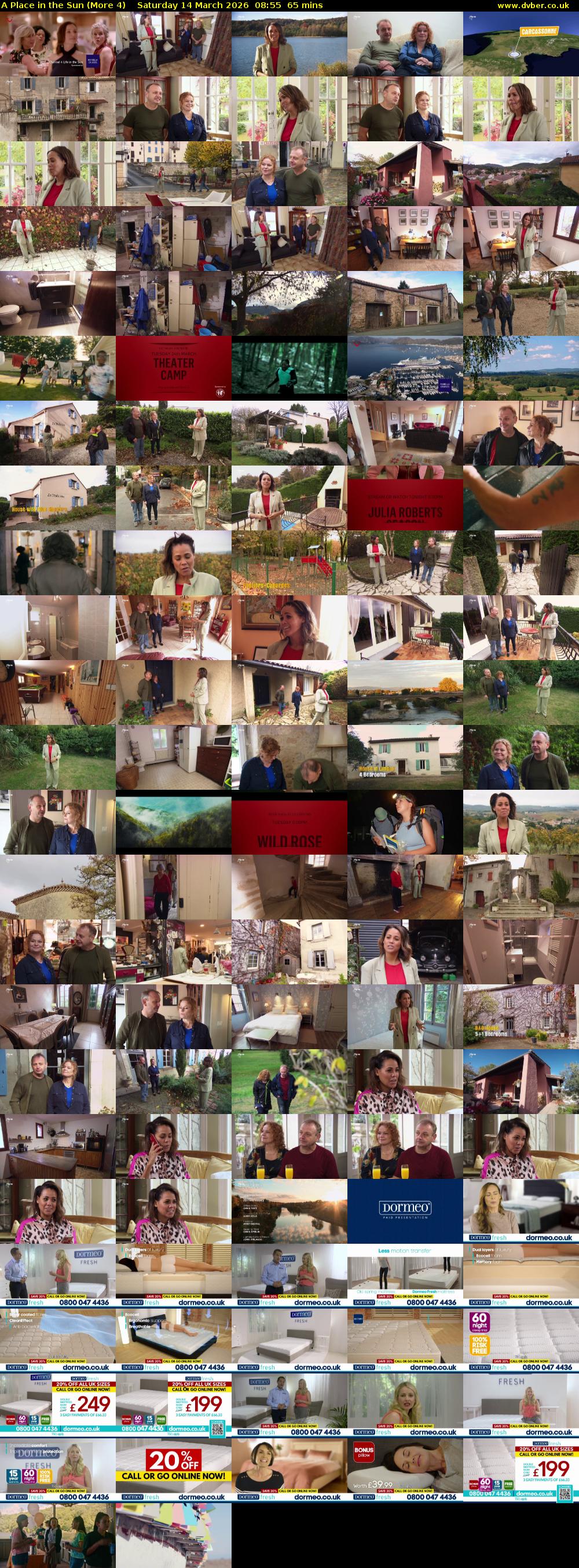 A Place in the Sun (More 4) Saturday 14 March 2026 08:55 - 10:00