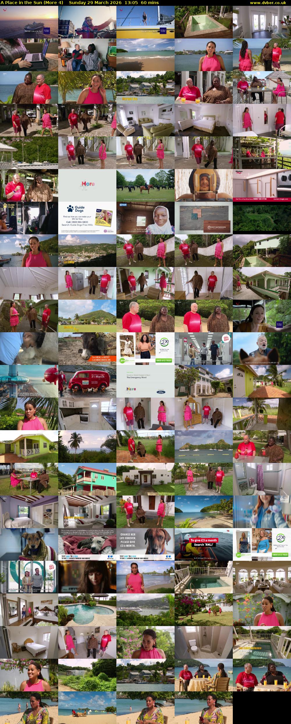 A Place in the Sun (More 4) Sunday 29 March 2026 13:05 - 14:05