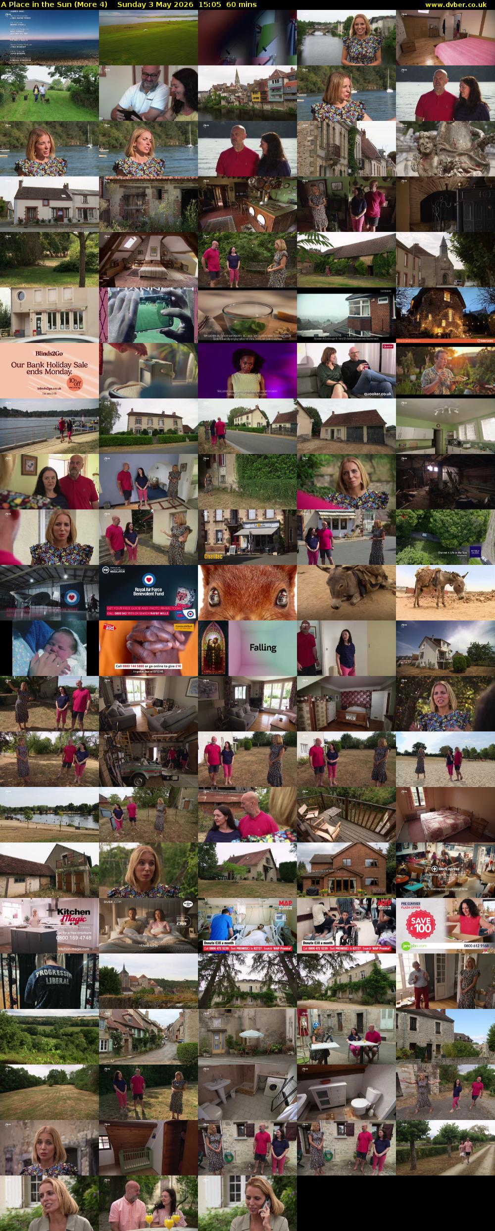 A Place in the Sun (More 4) Sunday 3 May 2026 15:05 - 16:05