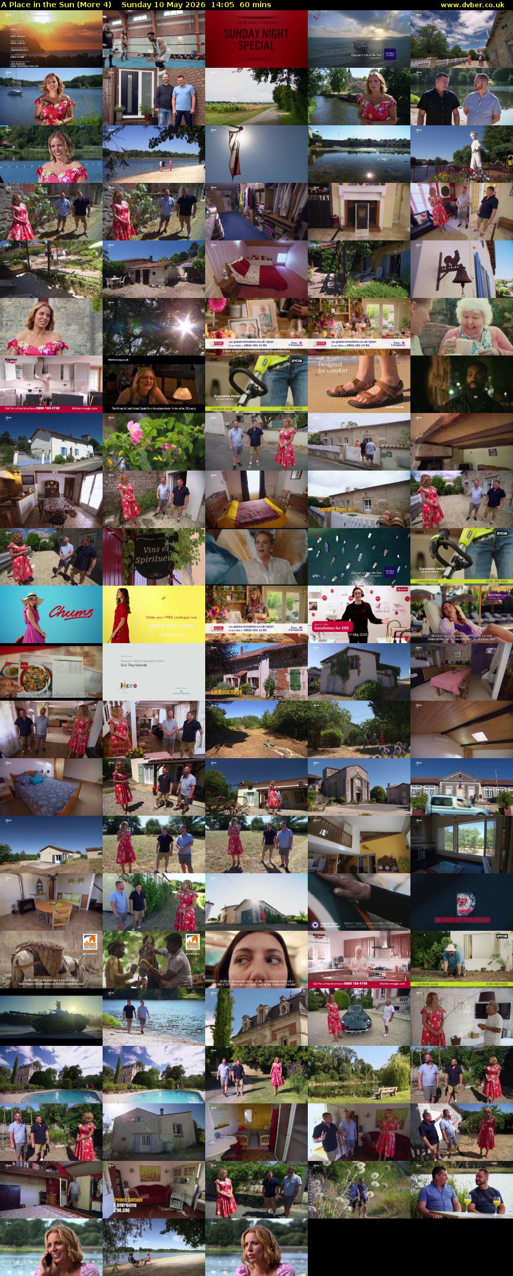 A Place in the Sun (More 4) Sunday 10 May 2026 14:05 - 15:05