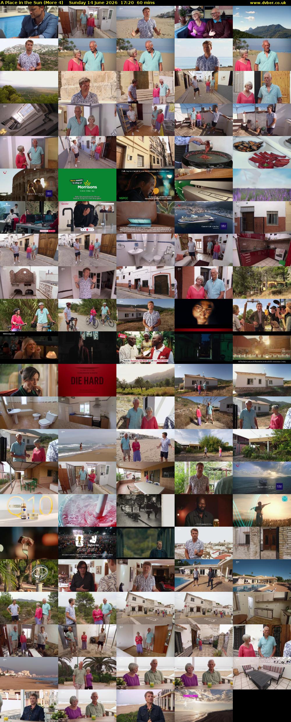 A Place in the Sun (More 4) Sunday 14 June 2026 17:20 - 18:20