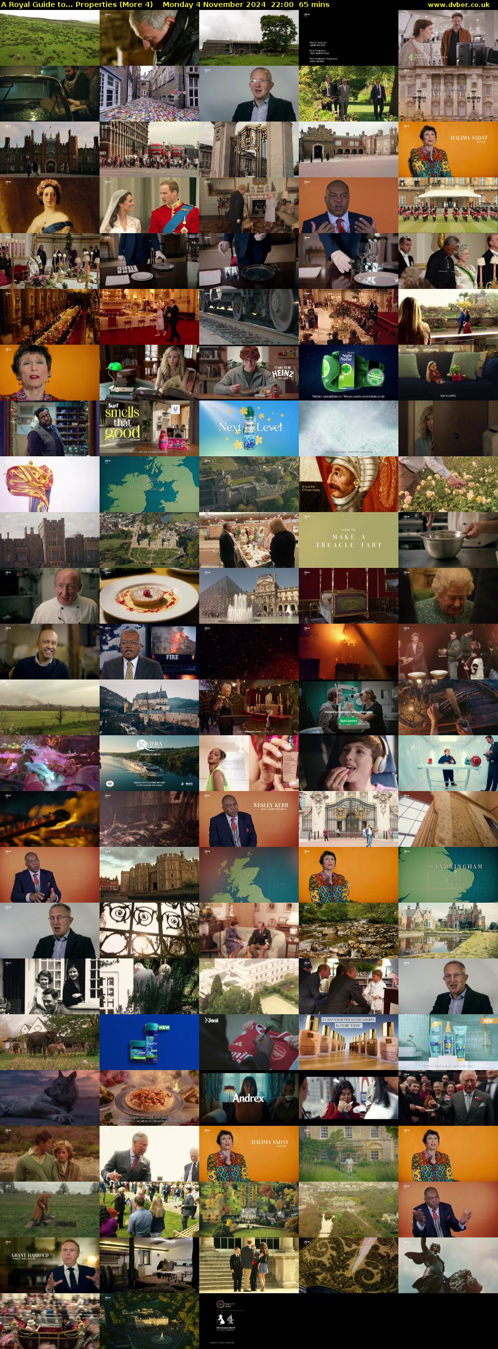 A Royal Guide to... Properties (More 4) Monday 4 November 2024 22:00 - 23:05