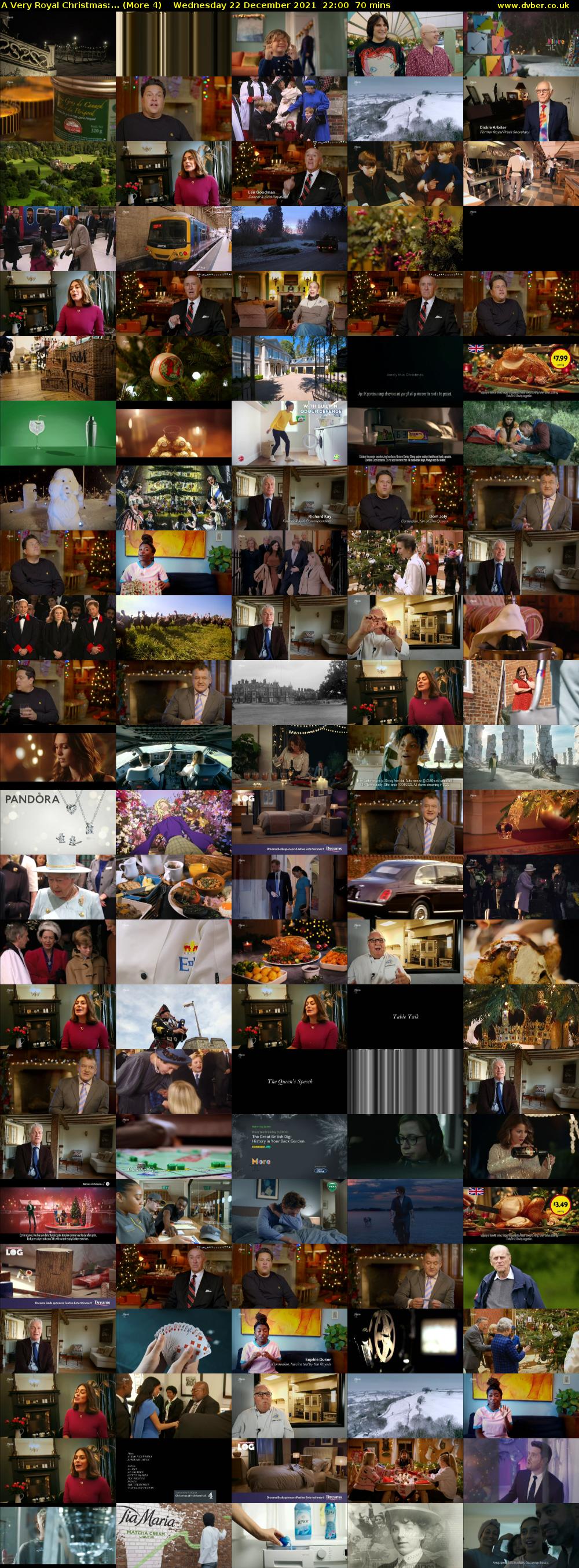 A Very Royal Christmas:... (More 4) Wednesday 22 December 2021 22:00 - 23:10