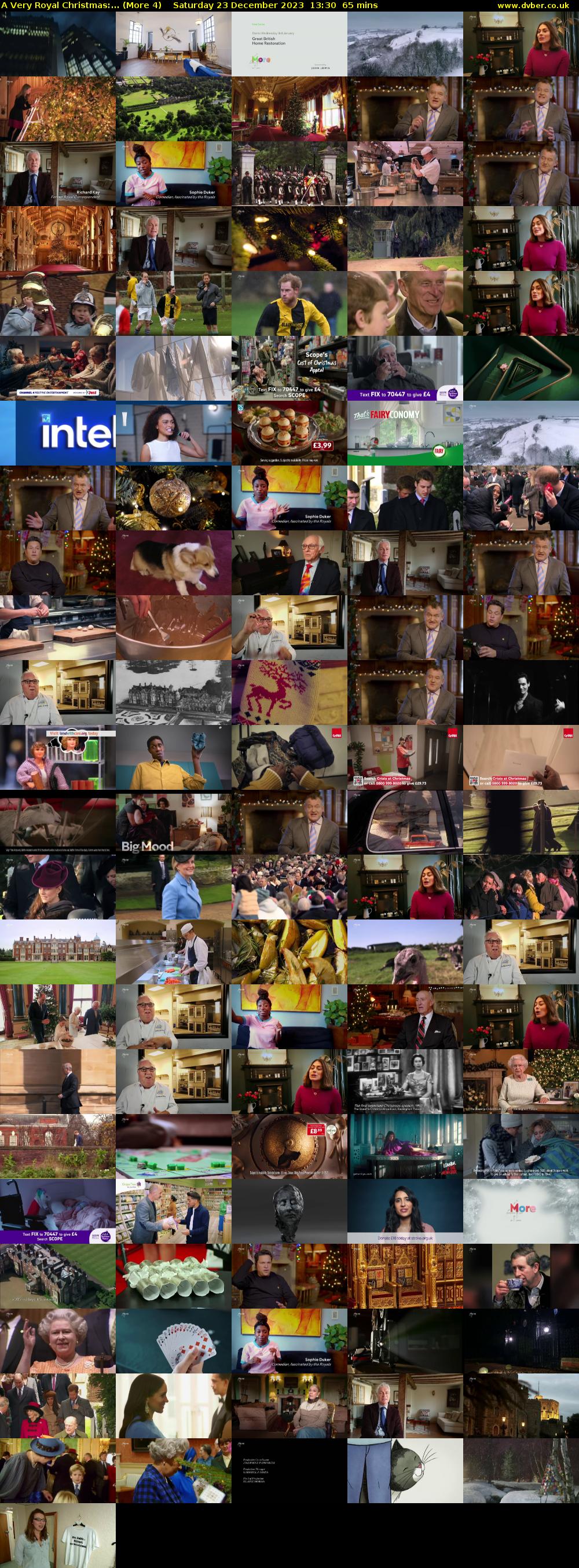 A Very Royal Christmas:... (More 4) Saturday 23 December 2023 13:30 - 14:35