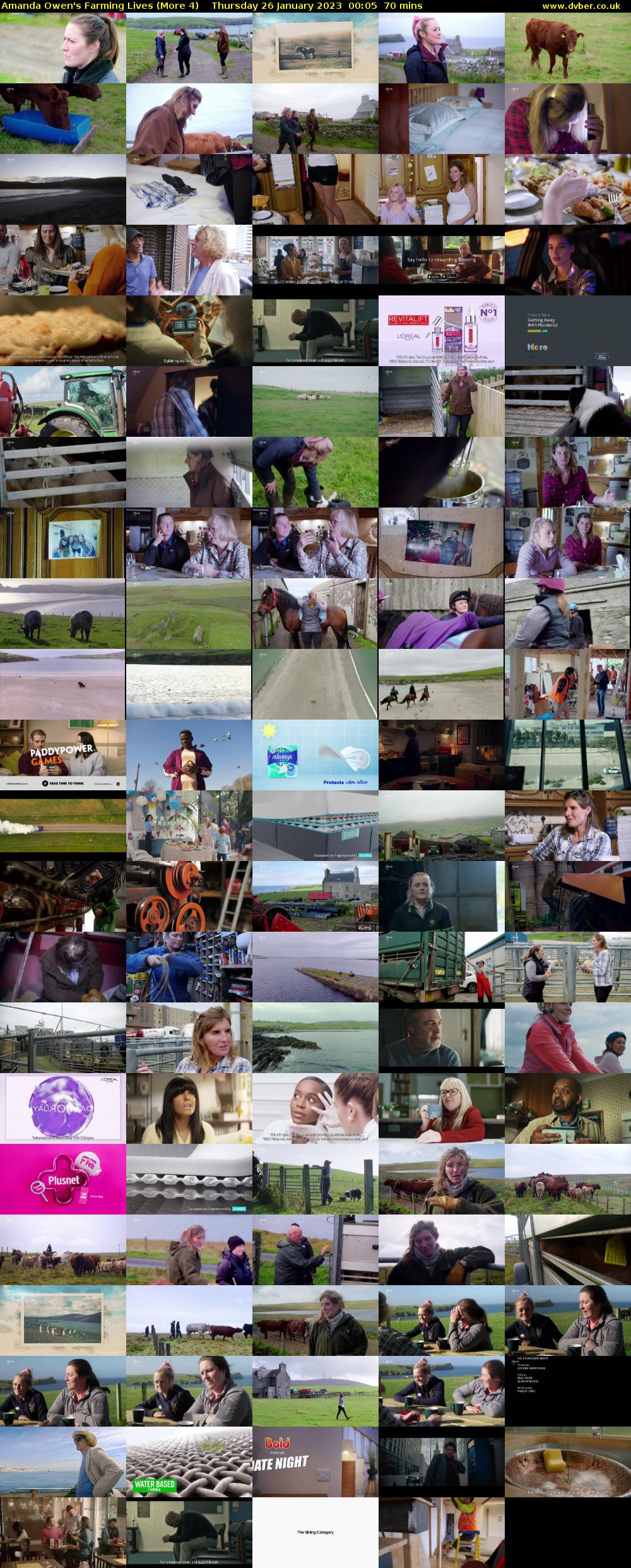 Amanda Owen's Farming Lives (More 4) Thursday 26 January 2023 00:05 - 01:15