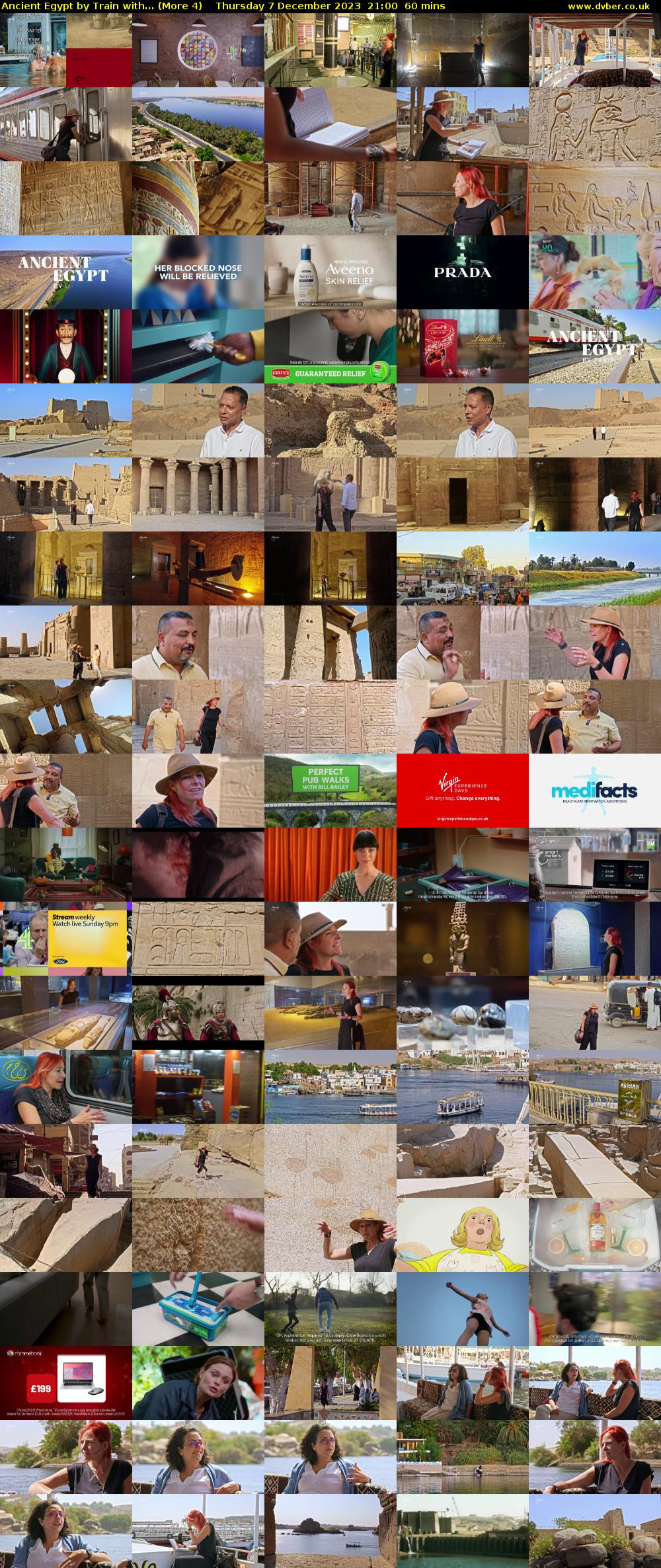Ancient Egypt by Train with... (More 4) Thursday 7 December 2023 21:00 - 22:00