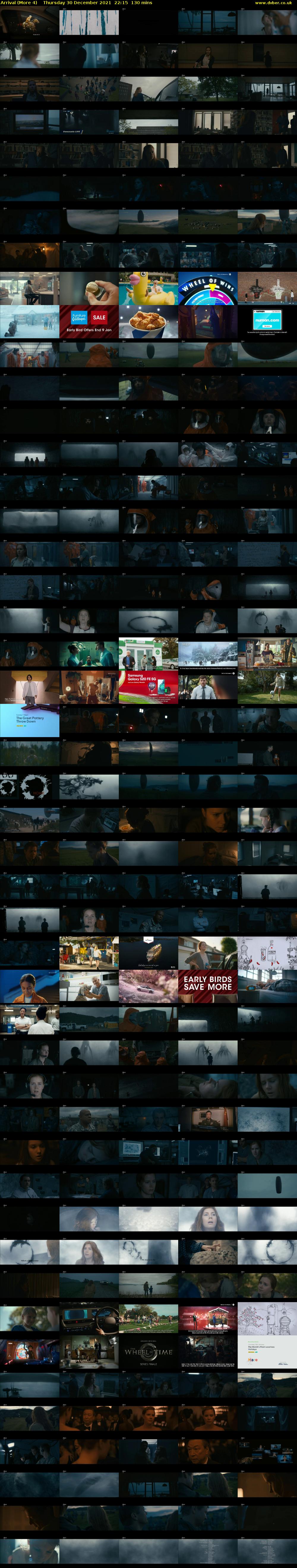 Arrival (More 4) Thursday 30 December 2021 22:15 - 00:25