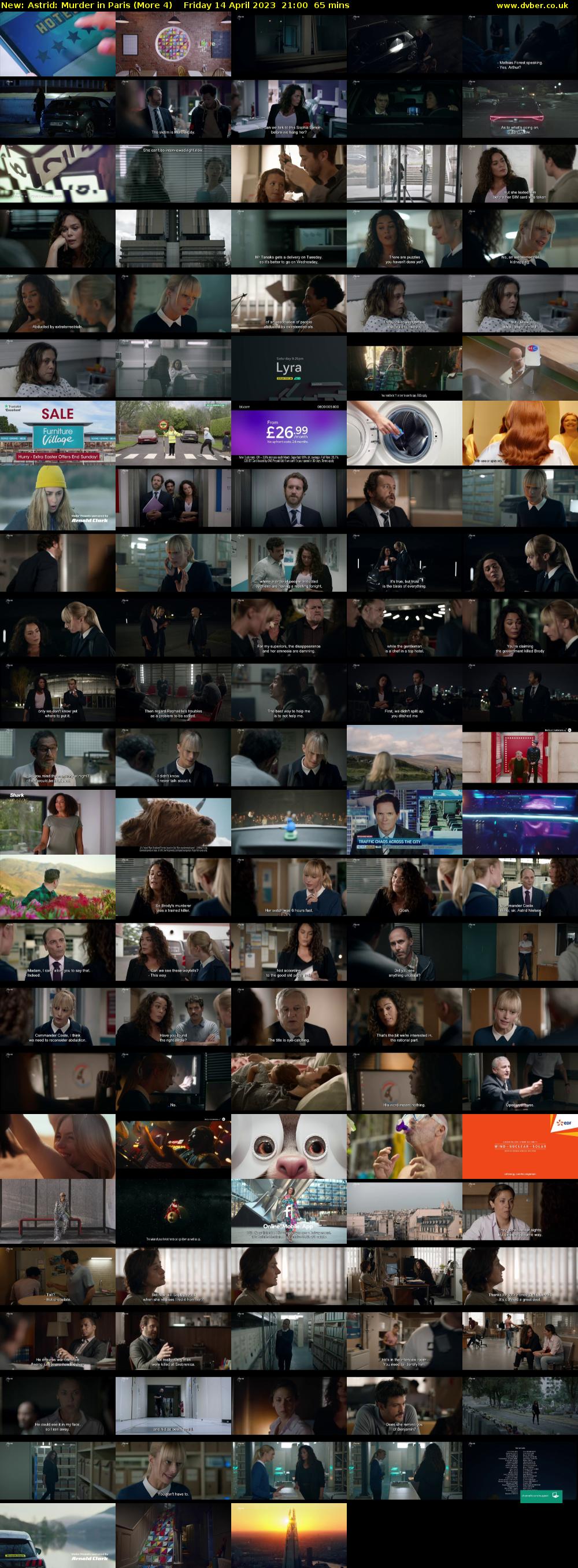 Astrid: Murder in Paris (More 4) Friday 14 April 2023 21:00 - 22:05
