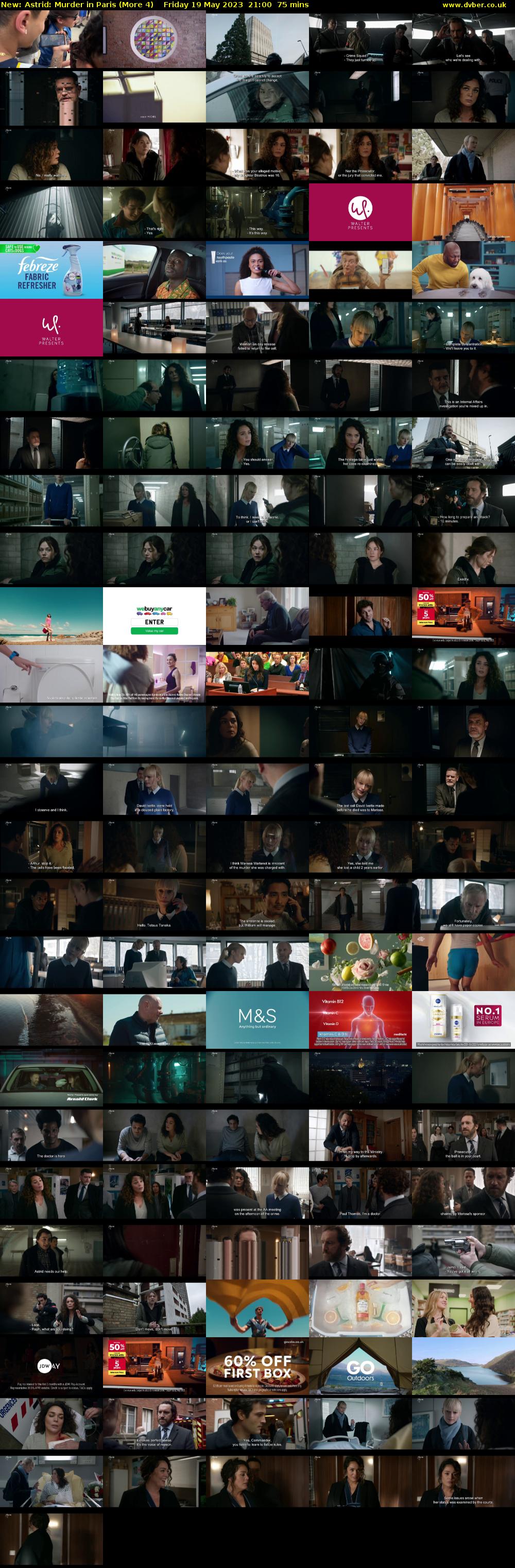 Astrid: Murder in Paris (More 4) Friday 19 May 2023 21:00 - 22:15