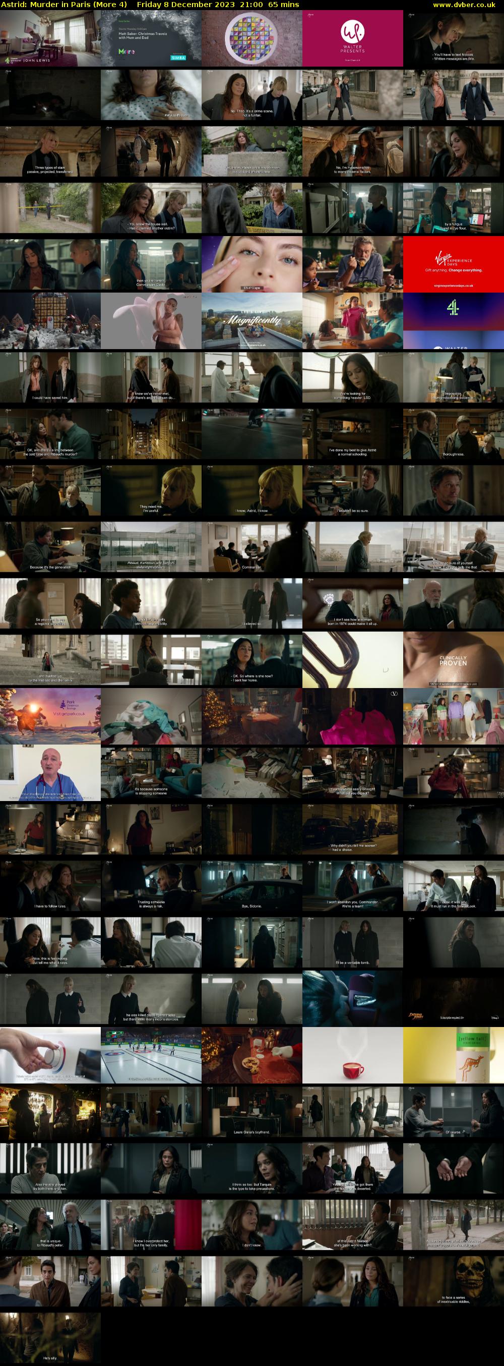 Astrid: Murder in Paris (More 4) Friday 8 December 2023 21:00 - 22:05
