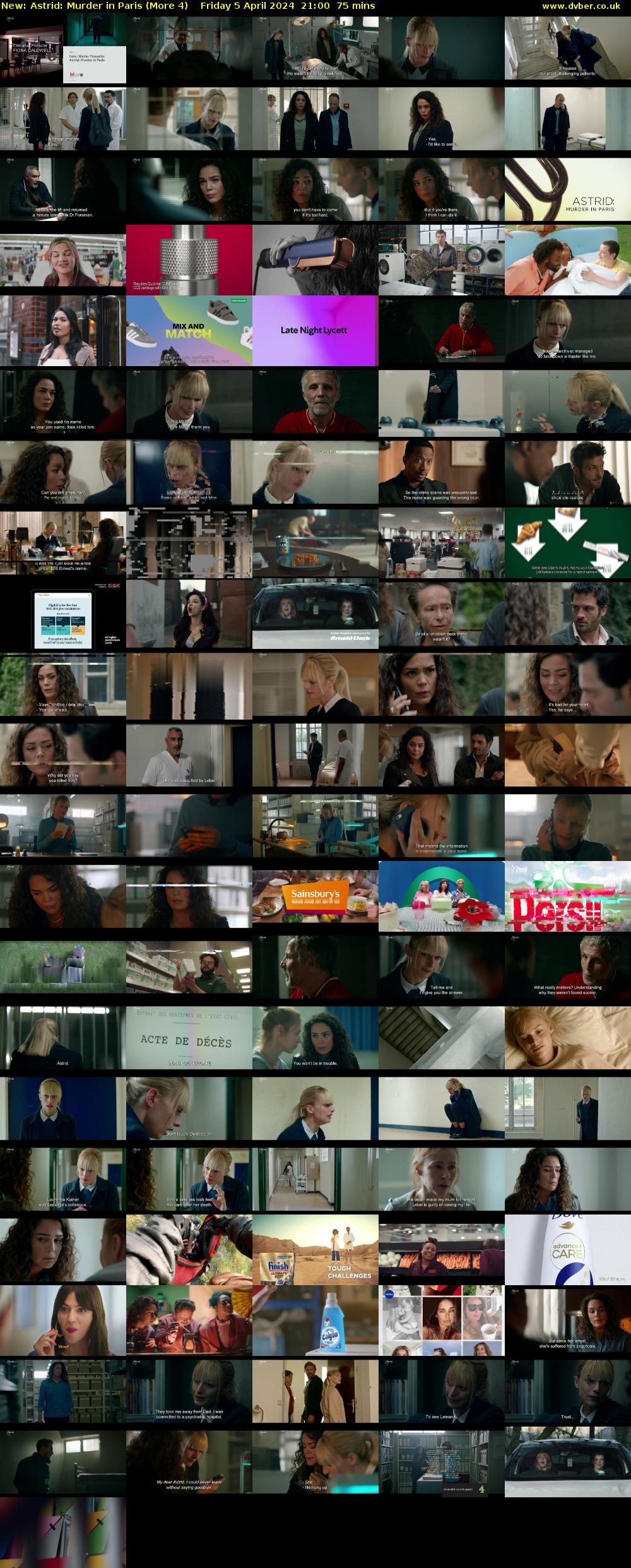 Astrid: Murder in Paris (More 4) Friday 5 April 2024 21:00 - 22:15