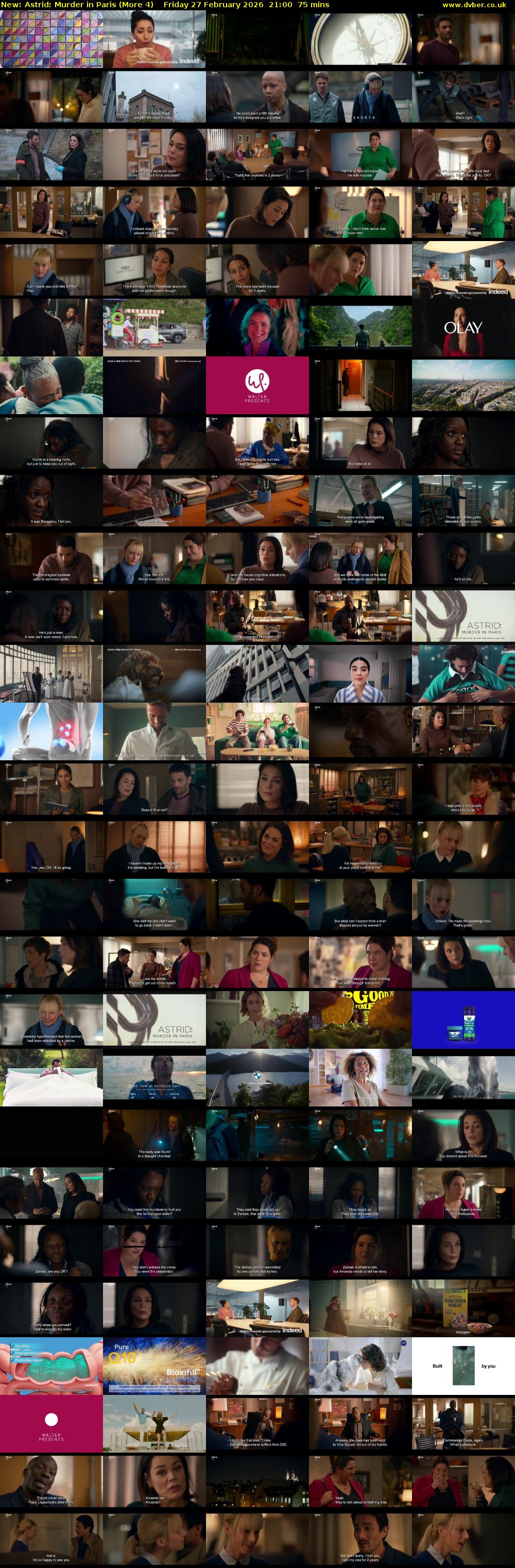 Astrid: Murder in Paris (More 4) Friday 27 February 2026 21:00 - 22:15