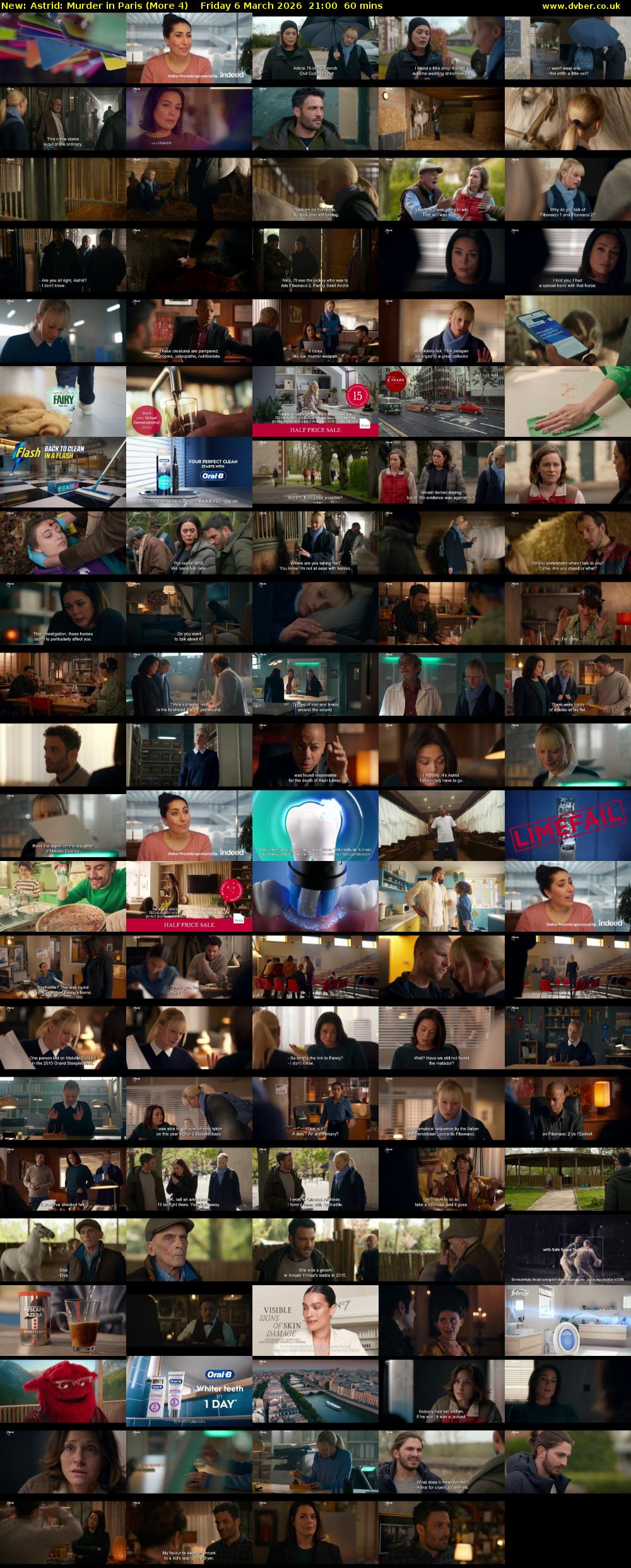 Astrid: Murder in Paris (More 4) Friday 6 March 2026 21:00 - 22:00