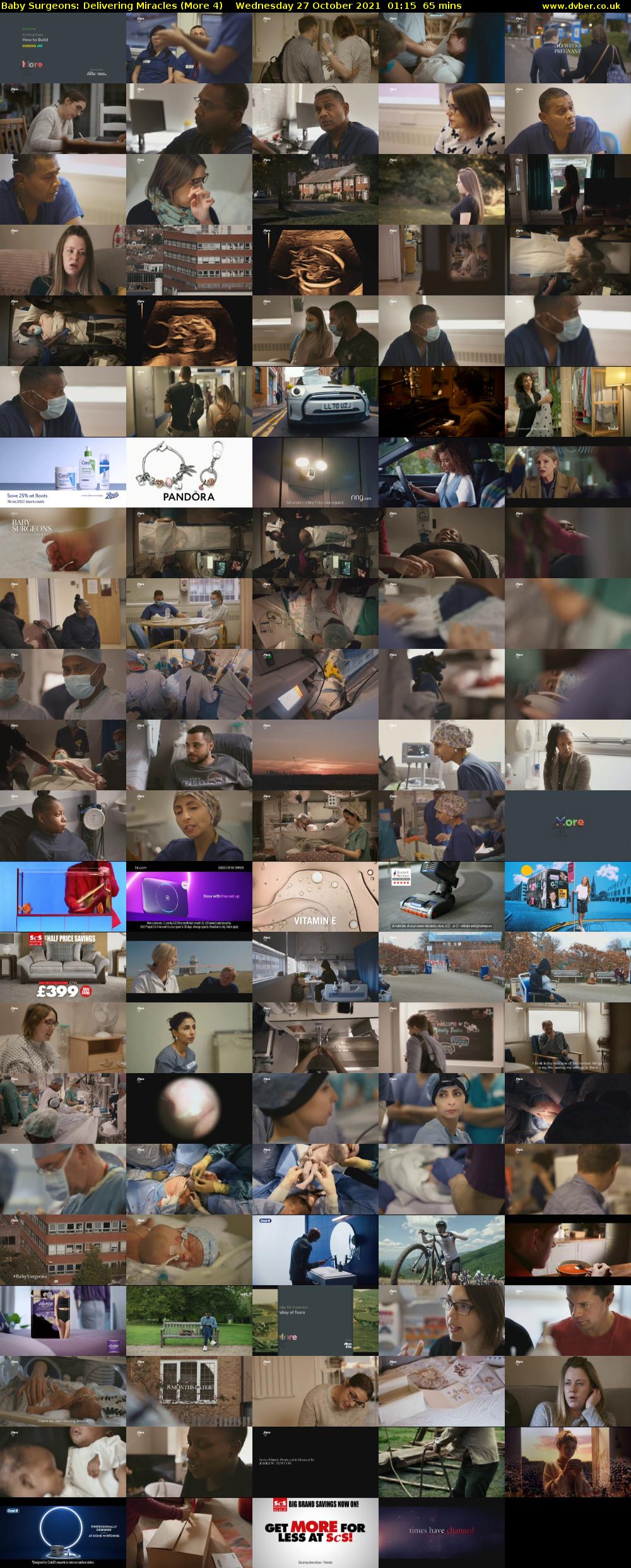 Baby Surgeons: Delivering Miracles (More 4) Wednesday 27 October 2021 01:15 - 02:20