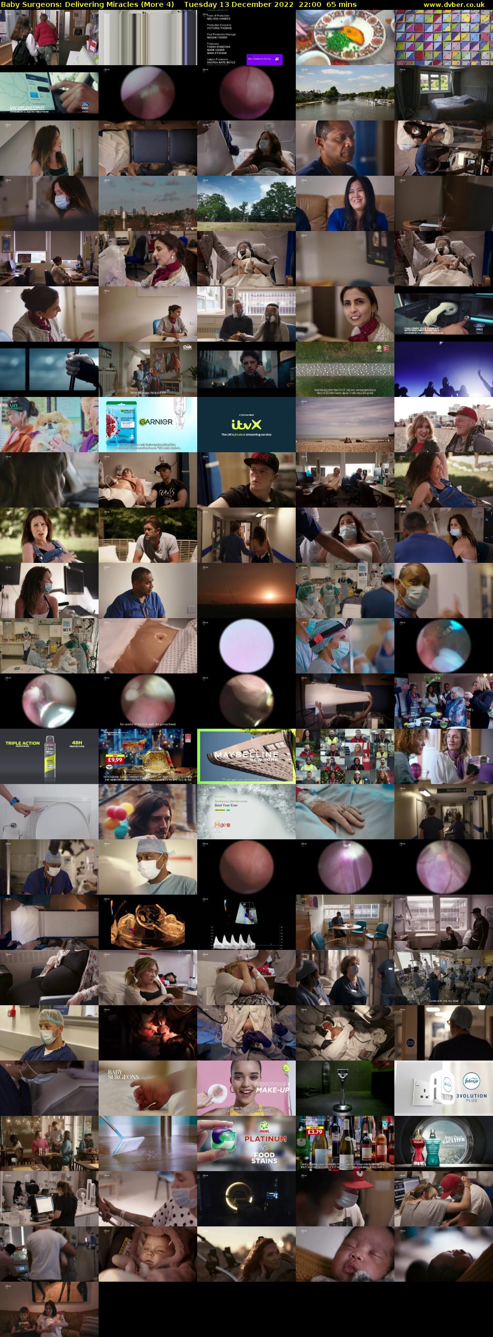 Baby Surgeons: Delivering Miracles (More 4) Tuesday 13 December 2022 22:00 - 23:05