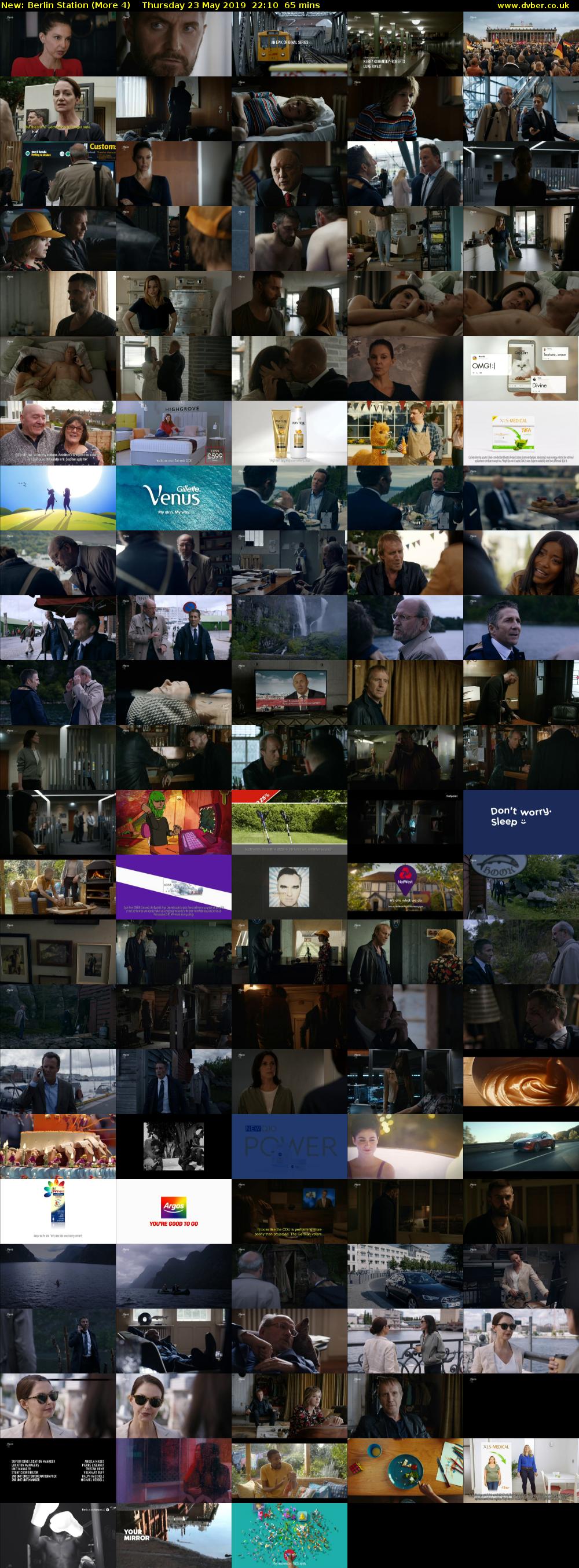 Berlin Station (More 4) Thursday 23 May 2019 22:10 - 23:15