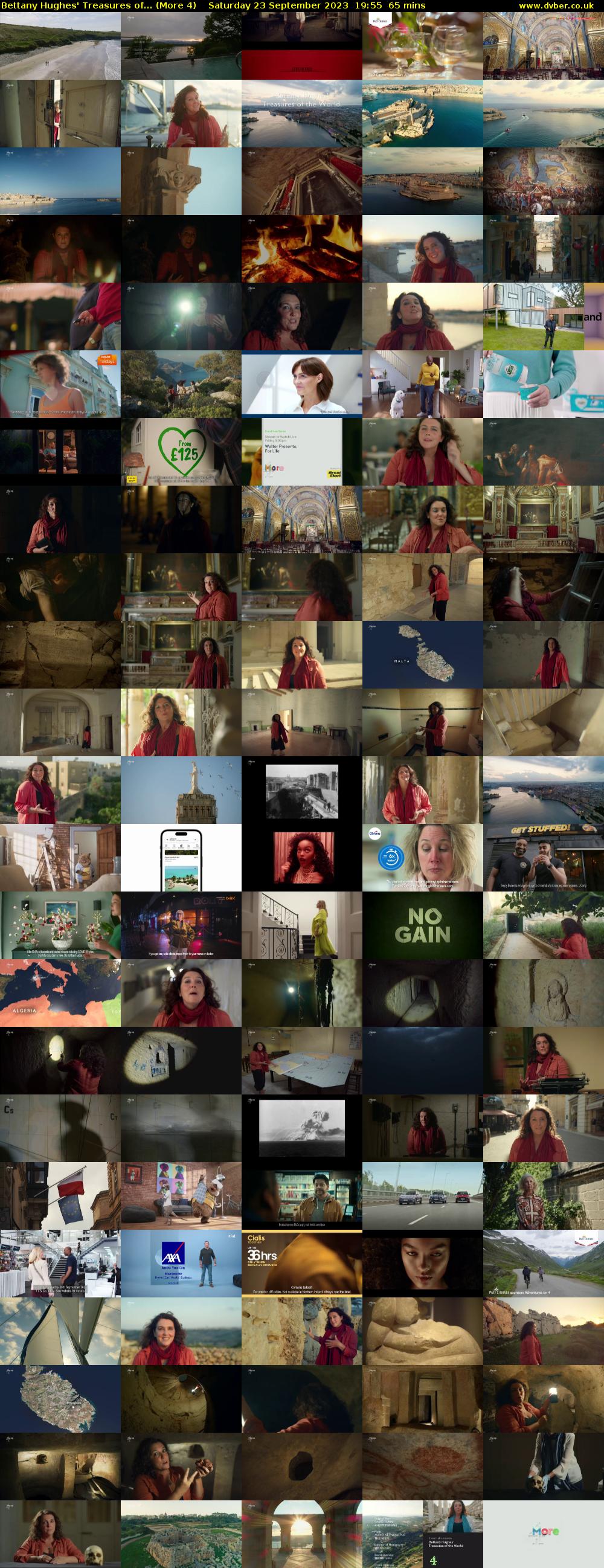 Bettany Hughes' Treasures of... (More 4) Saturday 23 September 2023 19:55 - 21:00