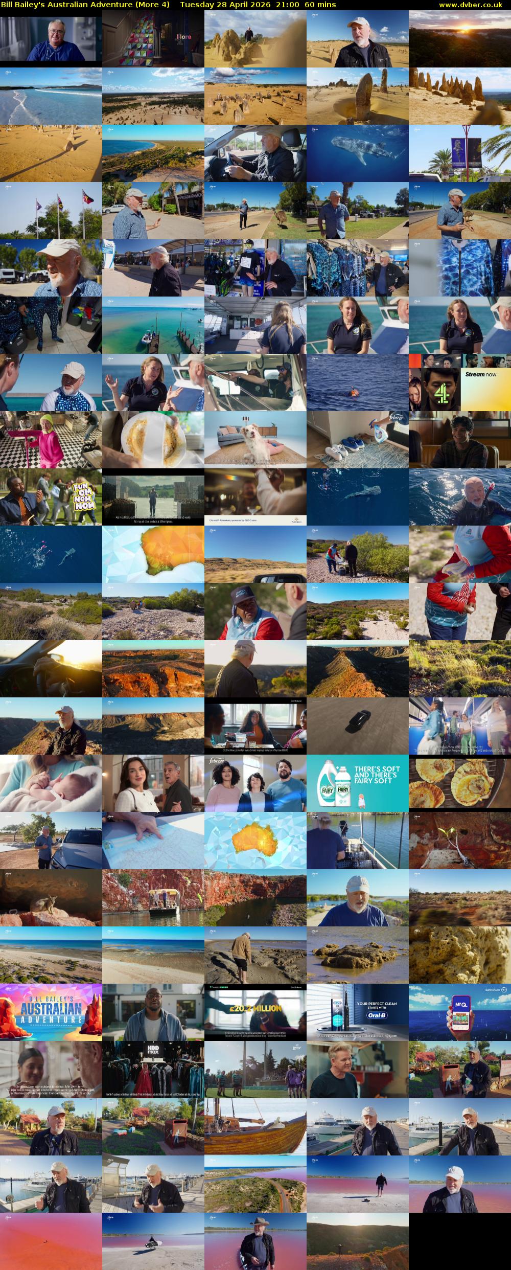 Bill Bailey's Australian Adventure (More 4) Tuesday 28 April 2026 21:00 - 22:00
