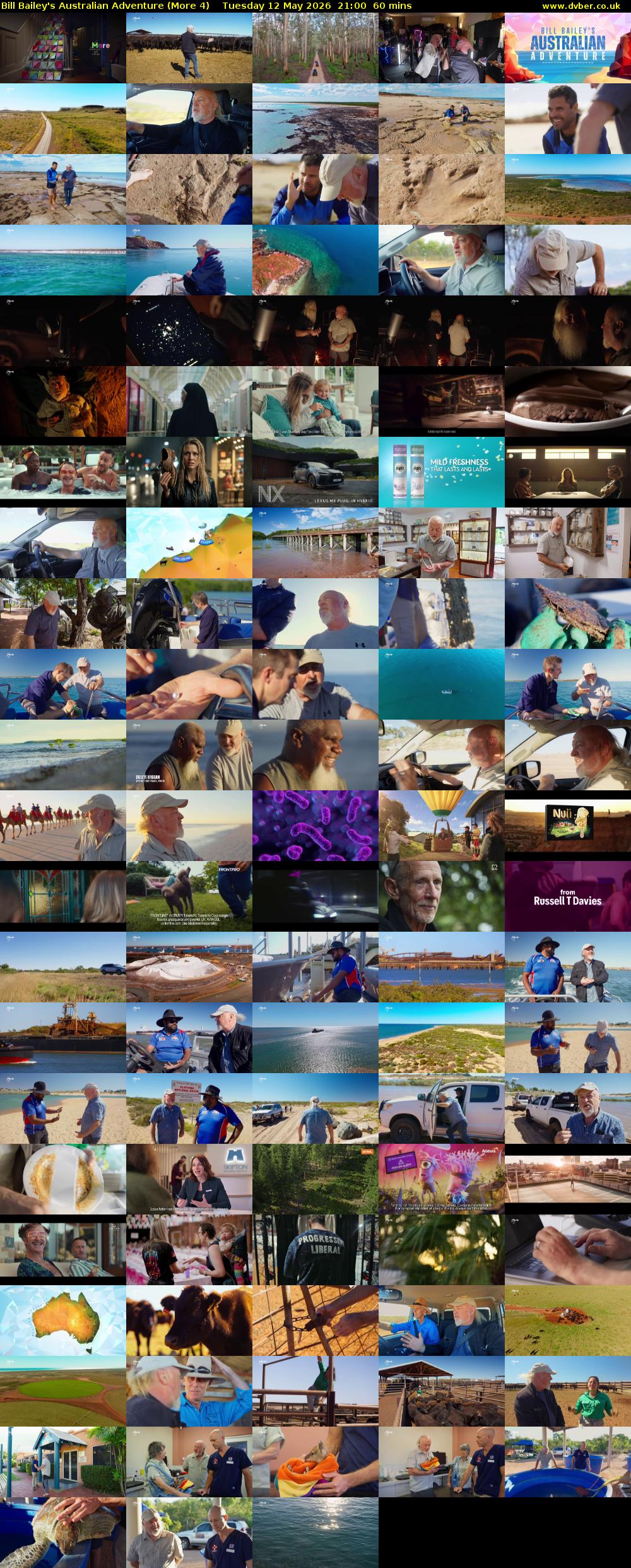 Bill Bailey's Australian Adventure (More 4) Tuesday 12 May 2026 21:00 - 22:00