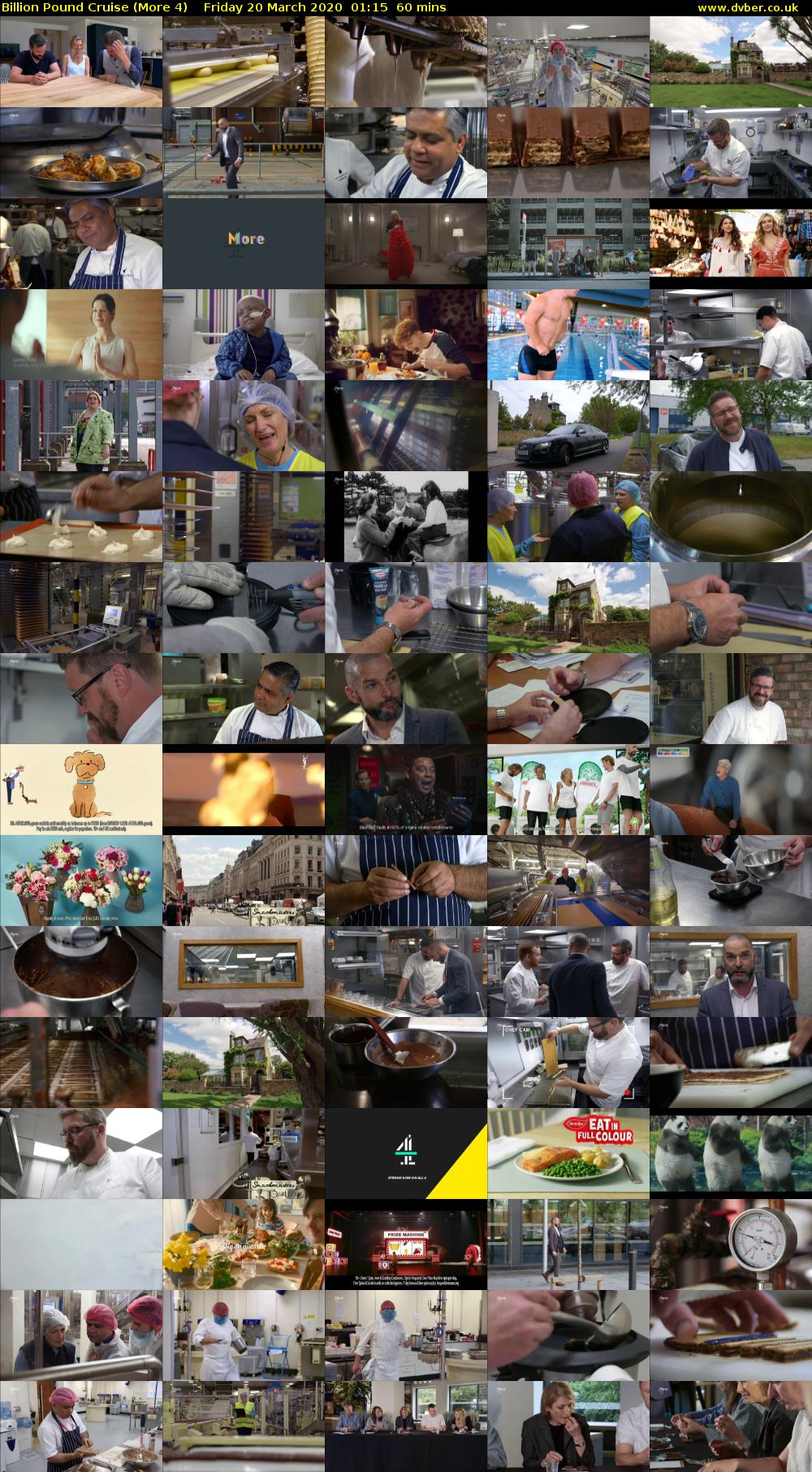 Billion Pound Cruise (More 4) Friday 20 March 2020 01:15 - 02:15