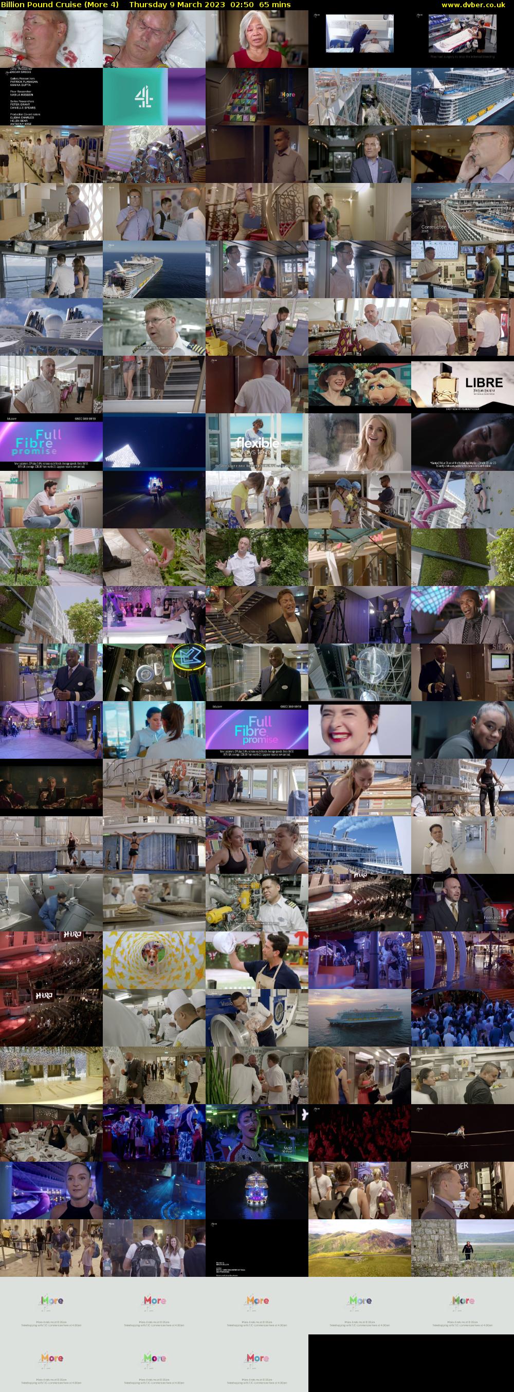 Billion Pound Cruise (More 4) Thursday 9 March 2023 02:50 - 03:55