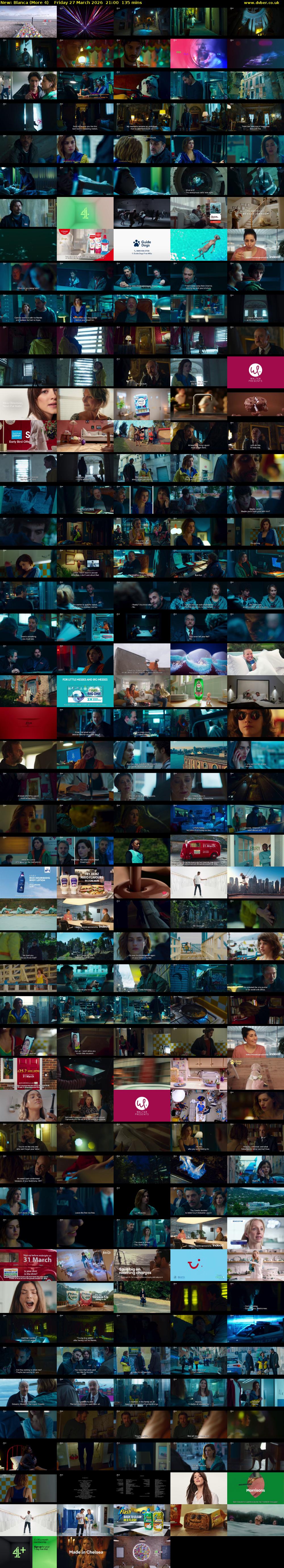 Blanca (More 4) Friday 27 March 2026 21:00 - 23:15