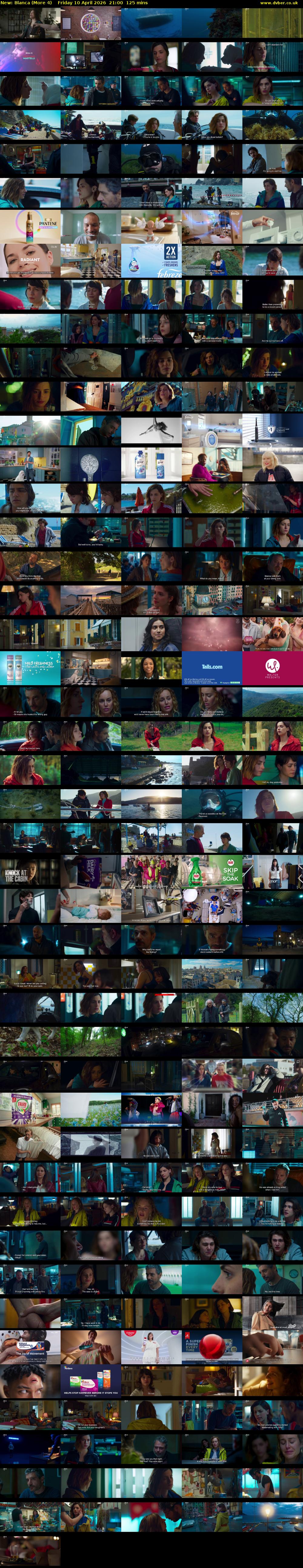 Blanca (More 4) Friday 10 April 2026 21:00 - 23:05