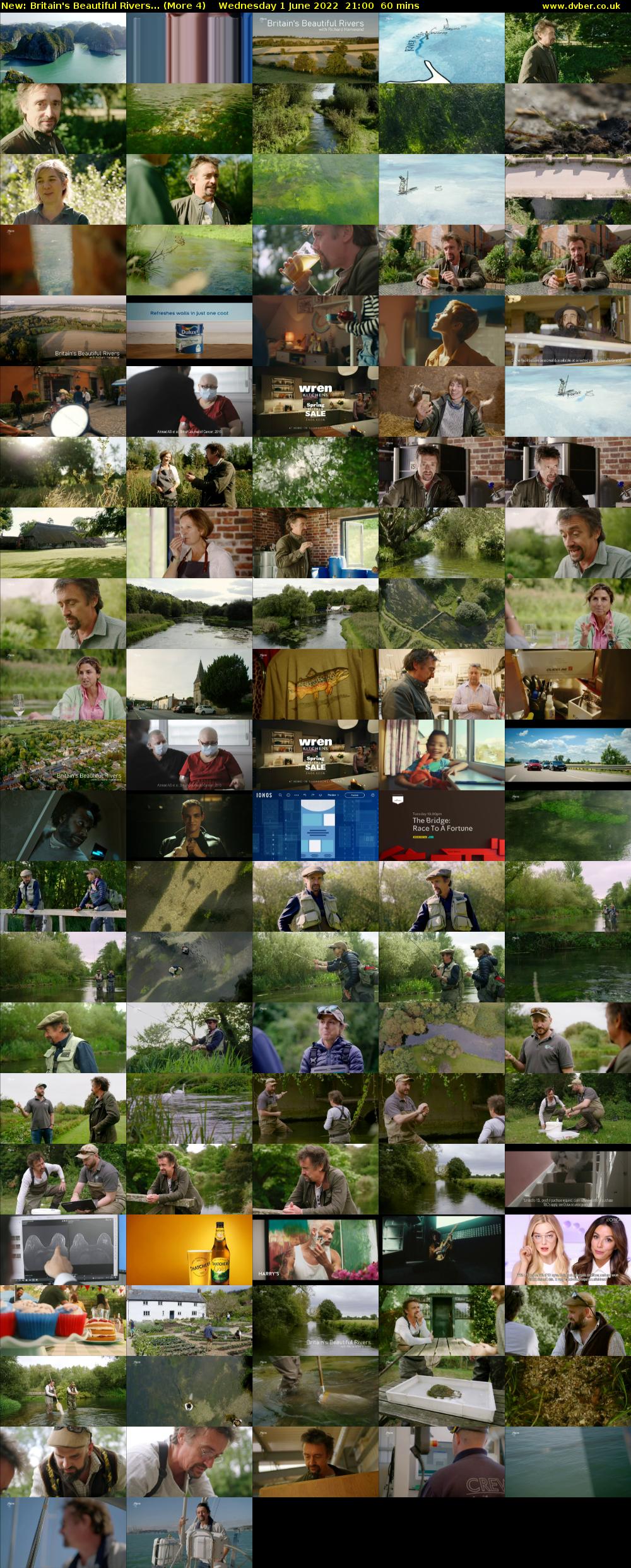 Britain's Beautiful Rivers... (More 4) Wednesday 1 June 2022 21:00 - 22:00