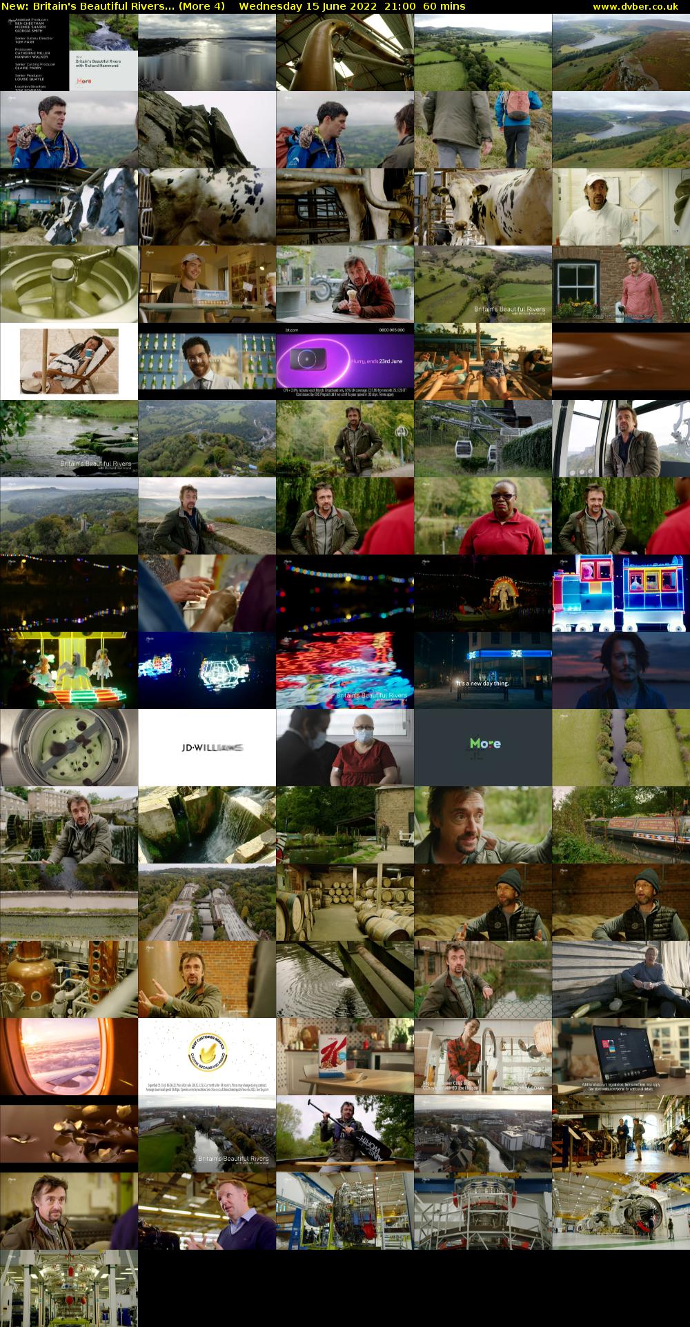 Britain's Beautiful Rivers... (More 4) Wednesday 15 June 2022 21:00 - 22:00