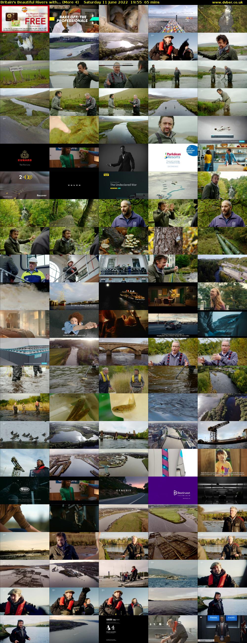 Britain's Beautiful Rivers with... (More 4) Saturday 11 June 2022 19:55 - 21:00