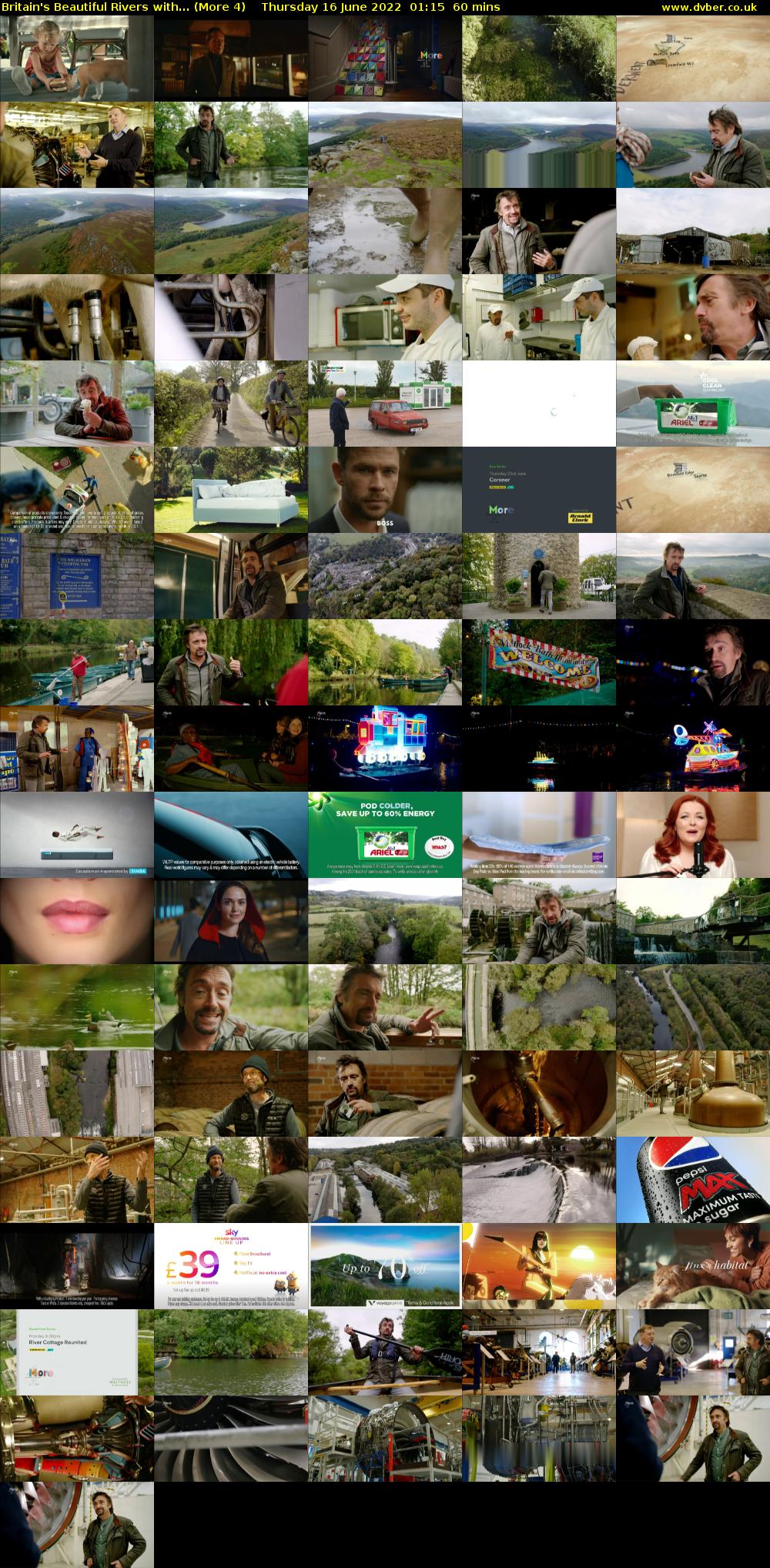 Britain's Beautiful Rivers with... (More 4) Thursday 16 June 2022 01:15 - 02:15